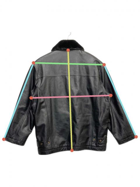 中古・古着通販】pierre cardin (ピエール・カルダン) レザージップ