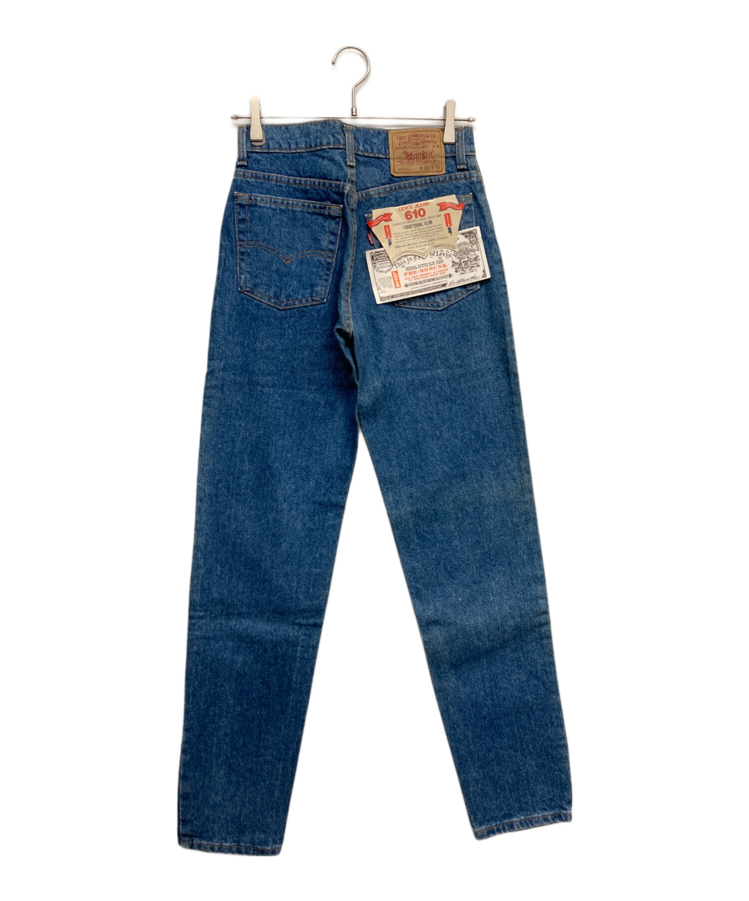 激レア　デニムサッカーボール　リーバイス剥がれあり 中古・古着通販】LEVI'S (リーバイス) 610デニムパンツ ブルー サイズ