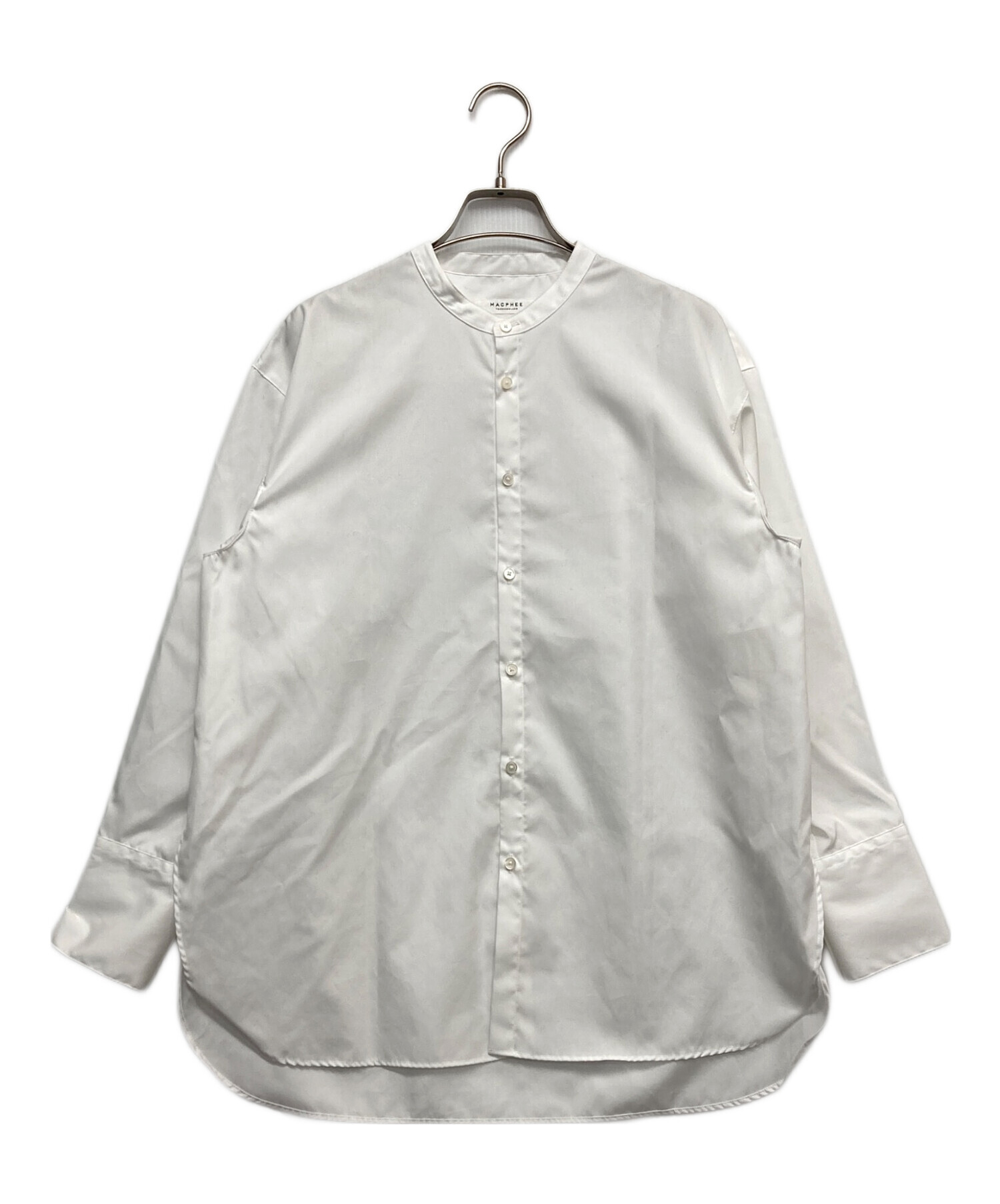 中古・古着通販】MACPHEE (マカフィー) コットンブロード バンドカラー 