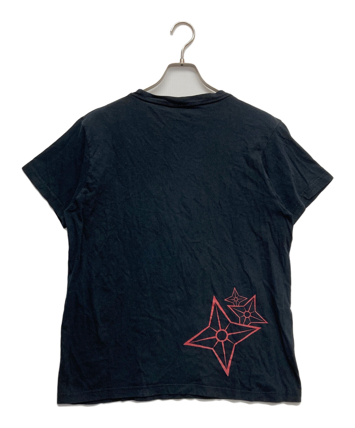 中古・古着通販】NARUTO (ナルト) アニメプリントTシャツ ブラック 