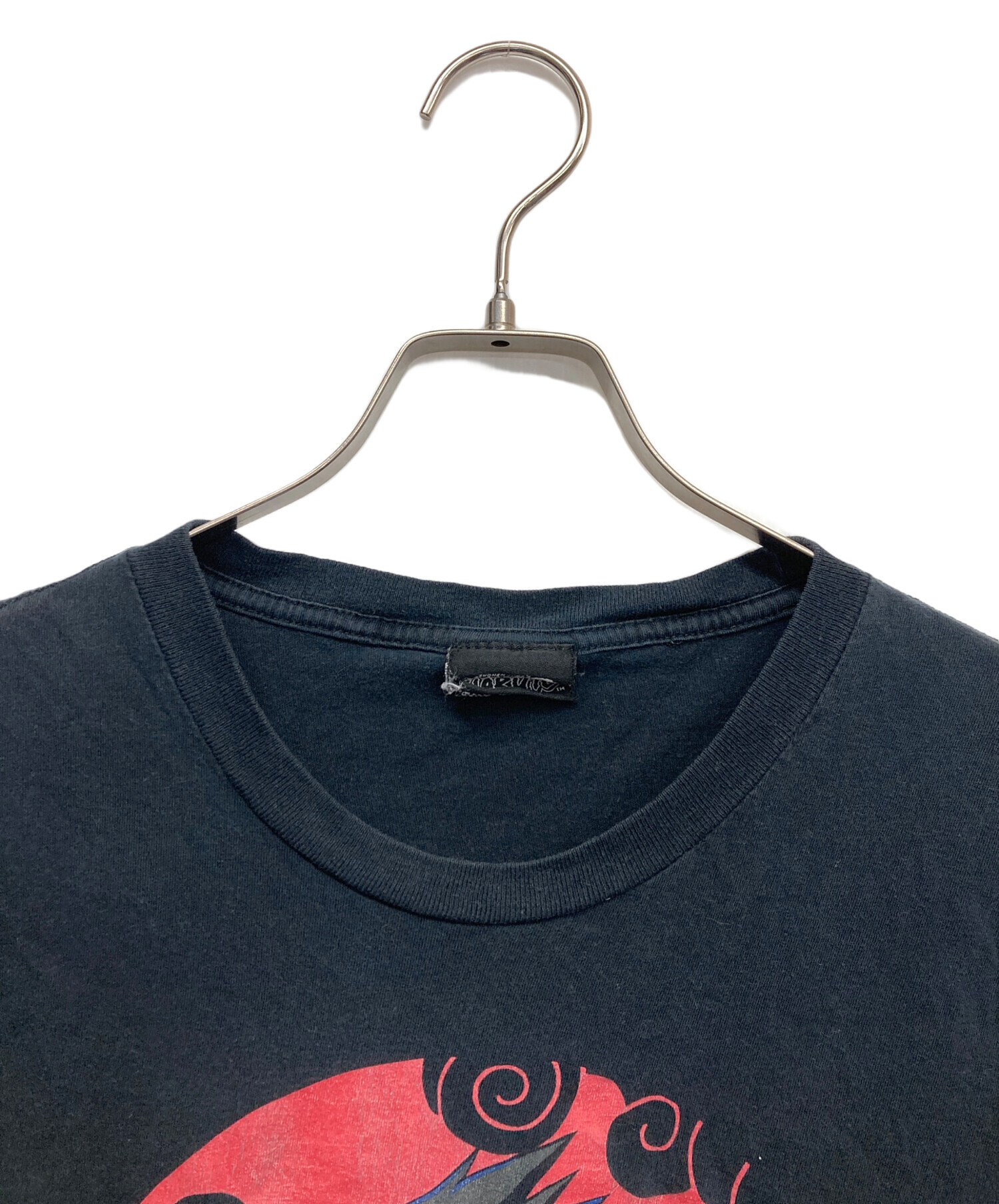 中古・古着通販】NARUTO (ナルト) アニメプリントTシャツ ブラック 
