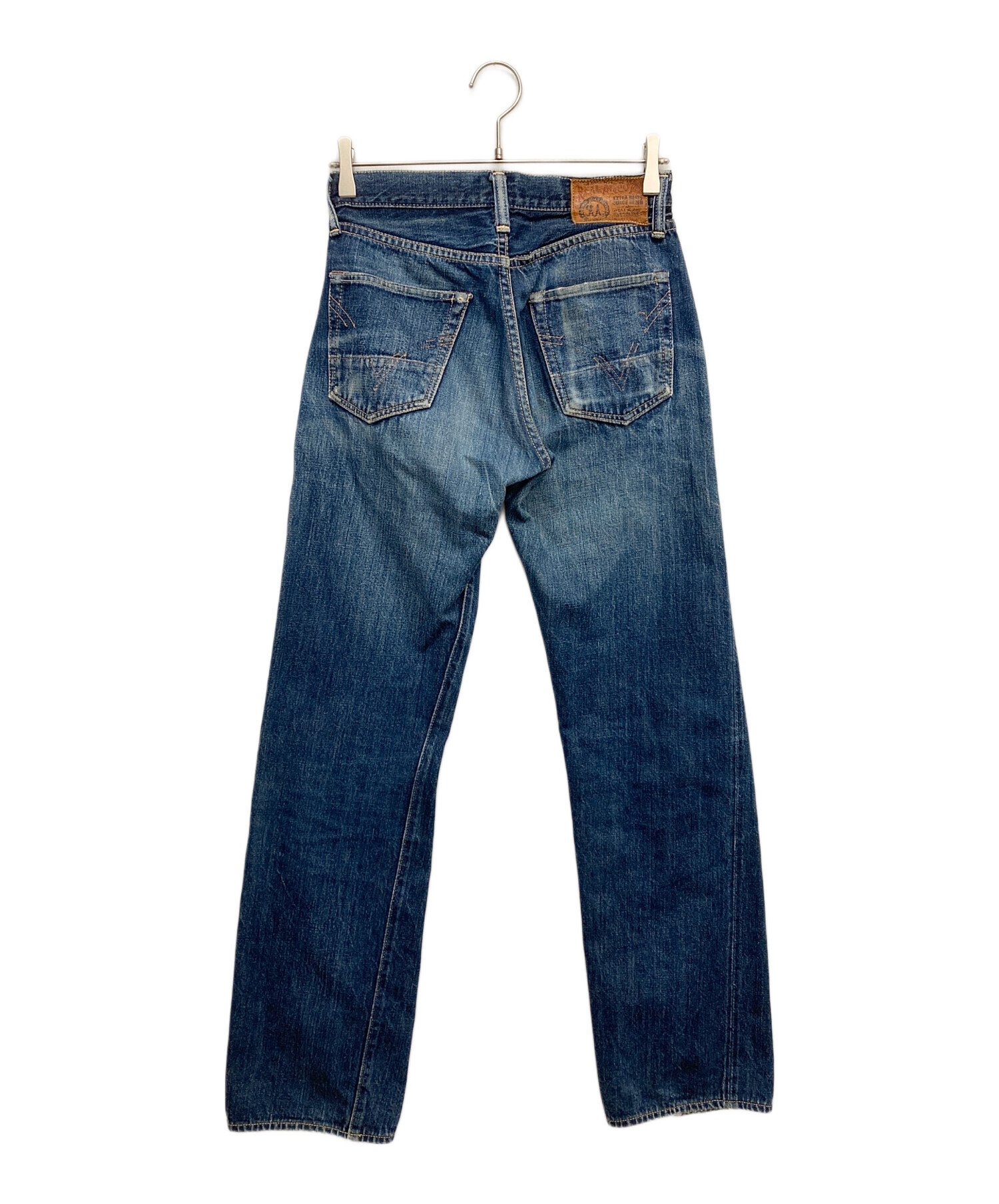 REALMACOYジーンズ30ｲﾝﾁ ザリアルマッコイズ THE REAL McCOY'S デニムパンツ ボタンフライ