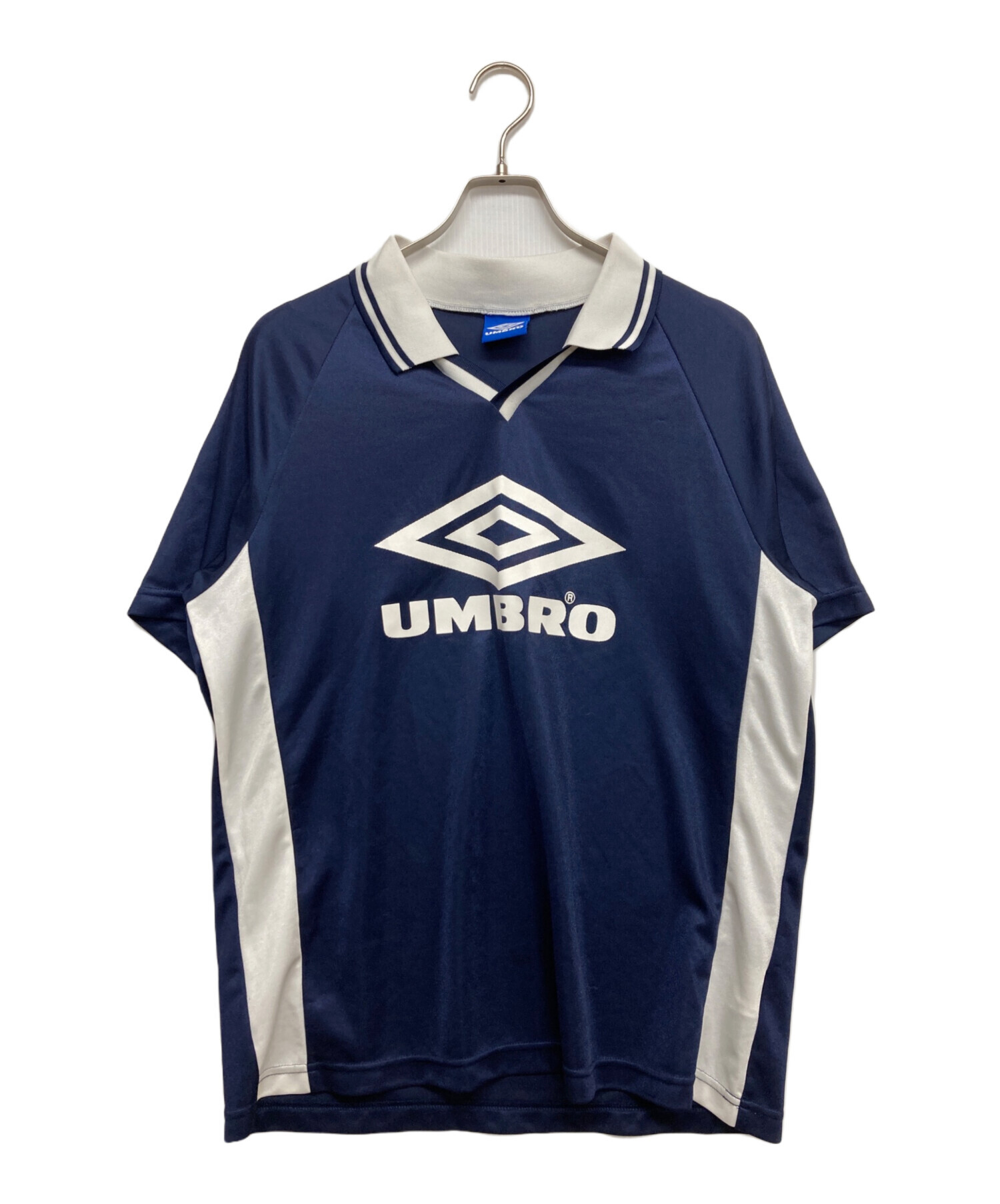 im.さん専用 中古・古着通販】UMBRO (アンブロ) ロゴゲームシャツ ネイビー サイズ