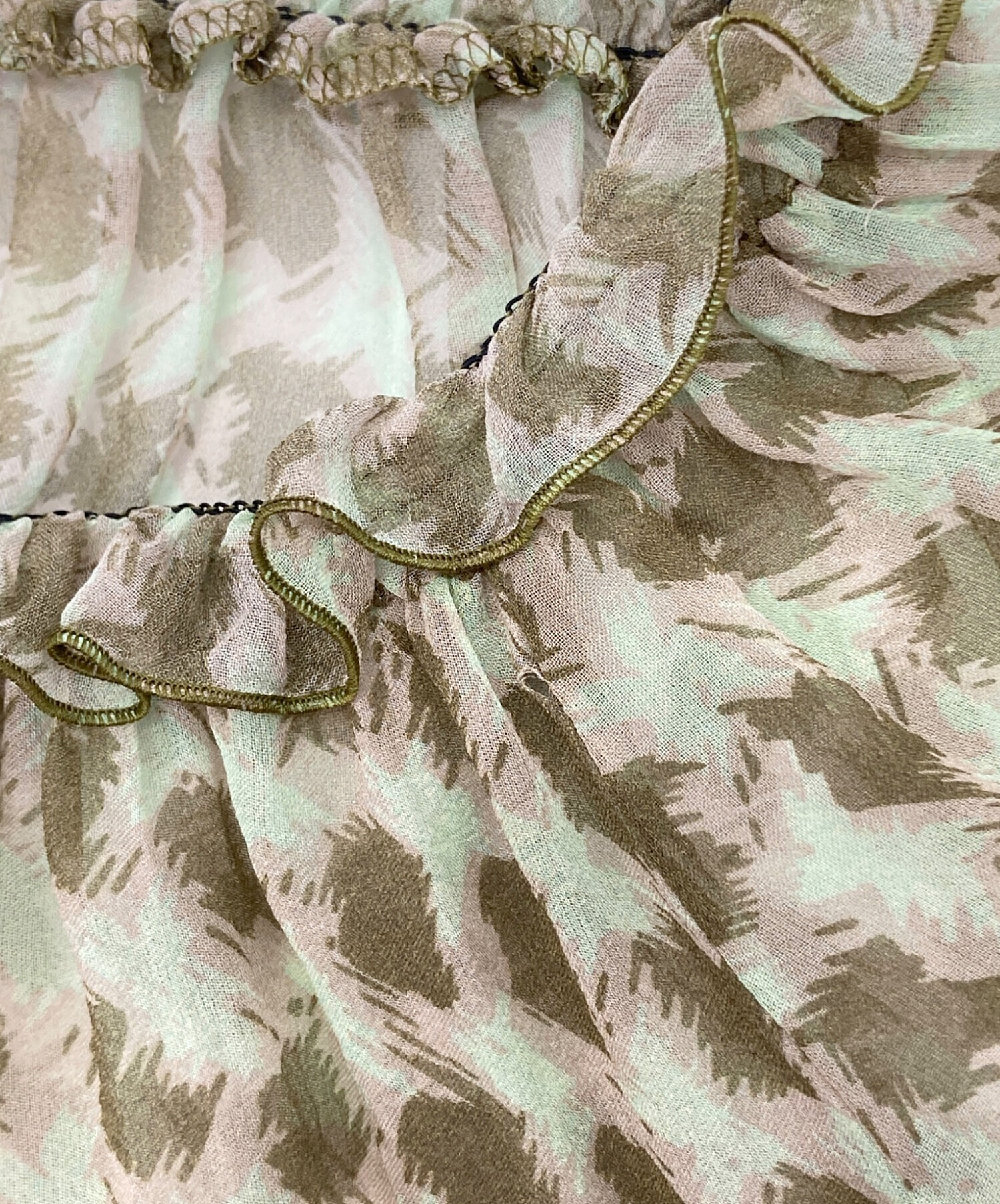中古・古着通販】ANAYI (アナイ) 長袖ブラウス 黄緑 サイズ:38