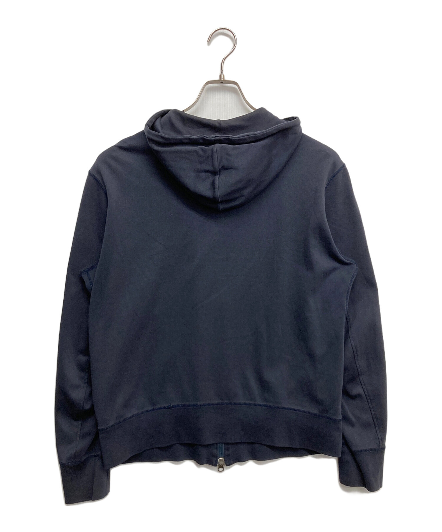 Theory プルオーバー パーカー ネイビー 中古・古着通販】theory (セオリー) ジップアップパーカー ネイビー