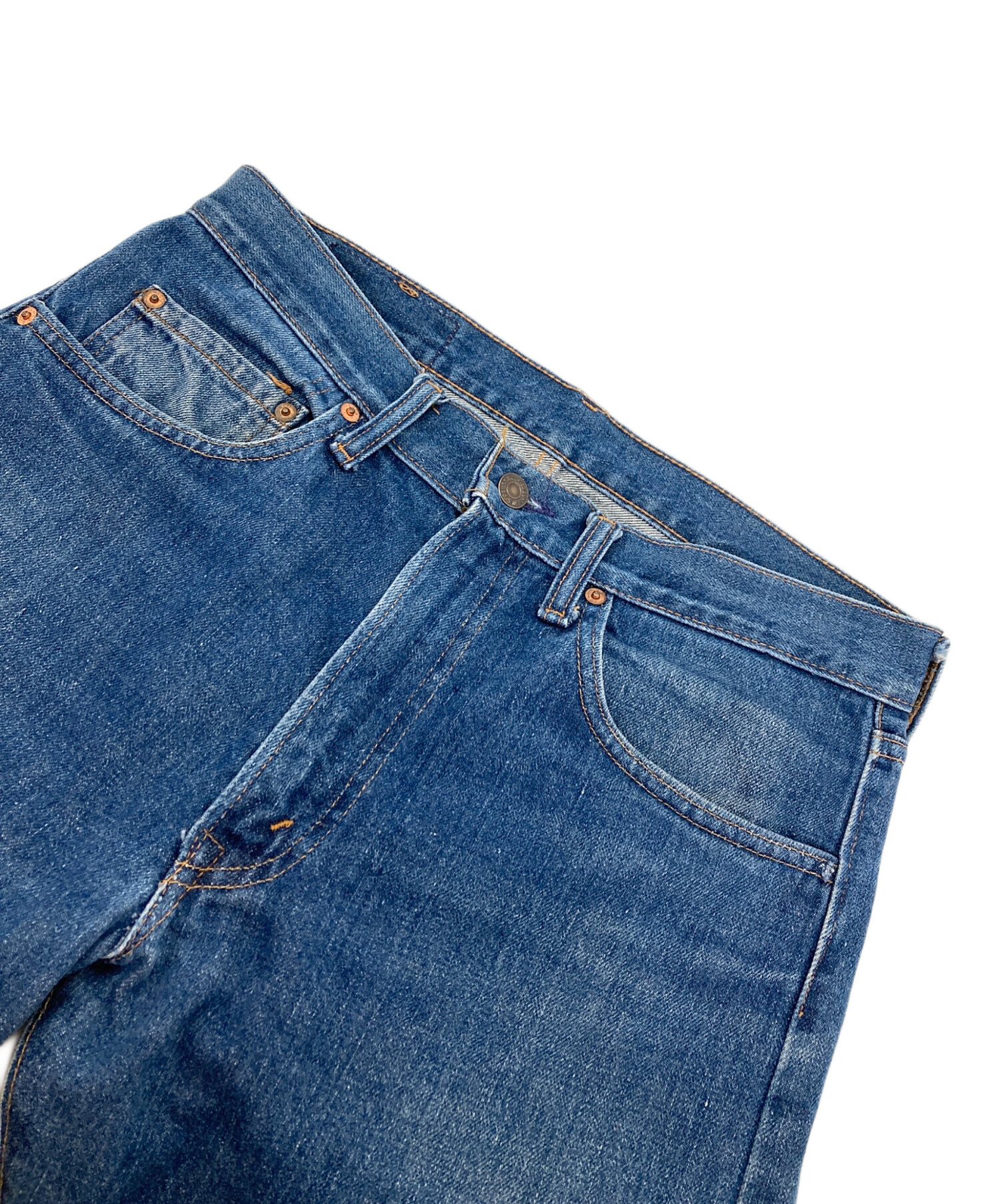 中古・古着通販】LEVI'S (リーバイス) 66後期505デニムパンツ ブルー