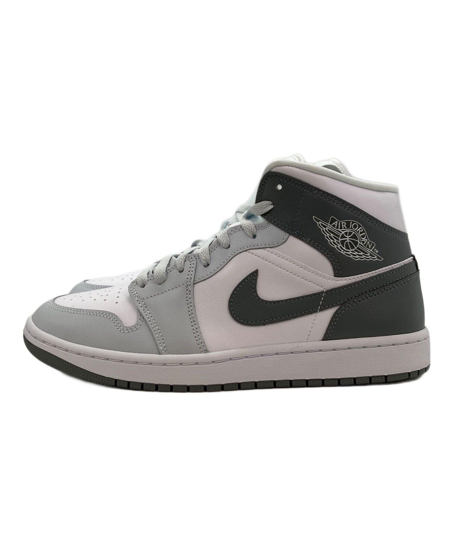 中古・古着通販】NIKE (ナイキ) エア ジョーダン 1 ミッド グレー