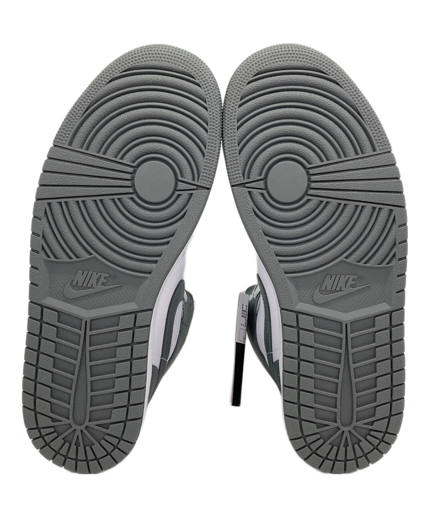 中古・古着通販】NIKE (ナイキ) エア ジョーダン 1 ミッド グレー 