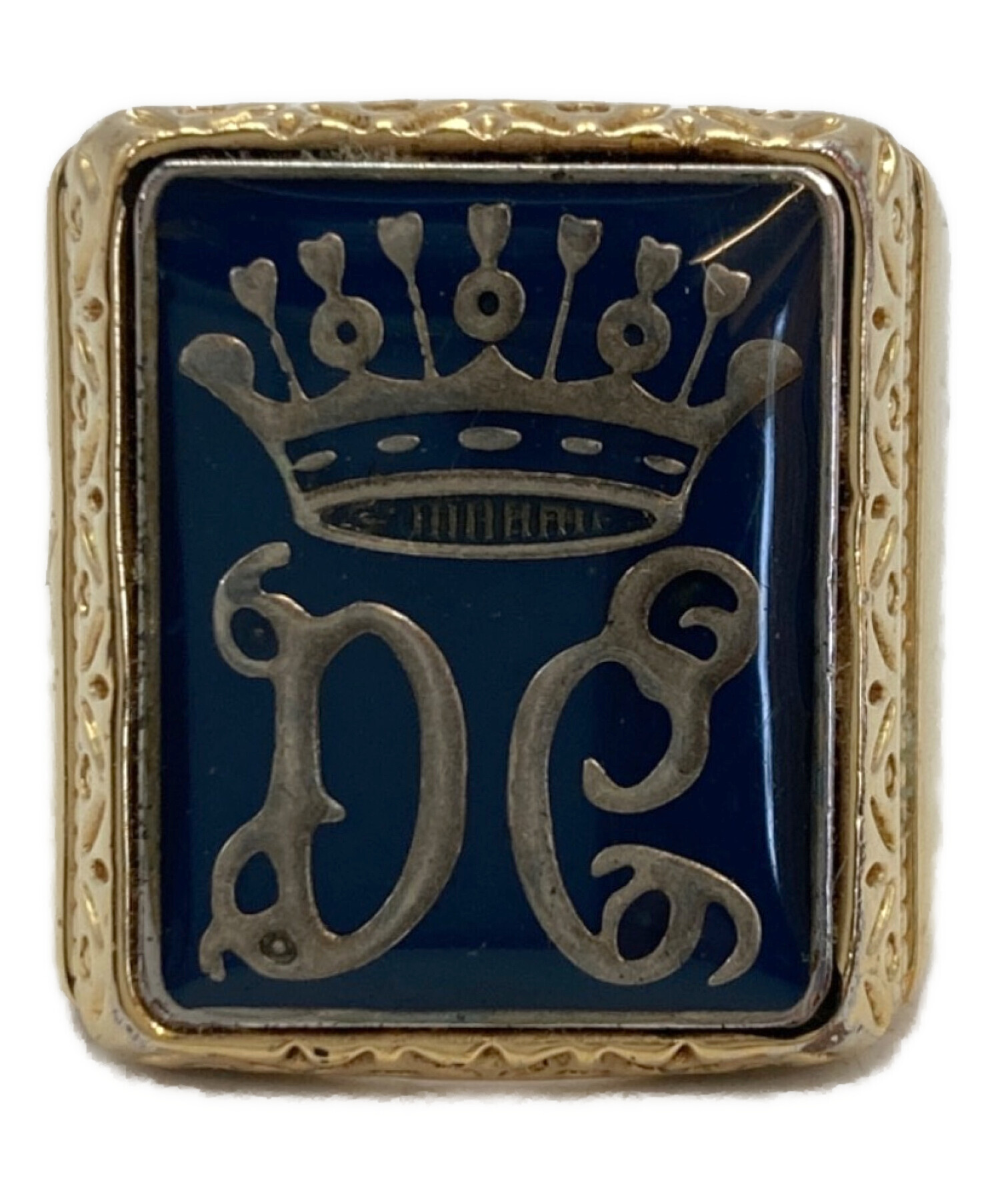DOLCE &GABBANA ドルチェ&ガッバーナ ネックレス ロゴ リング 中古・古着通販】DOLCE & GABBANA (ドルチェ＆ガッバーナ) DCロゴ