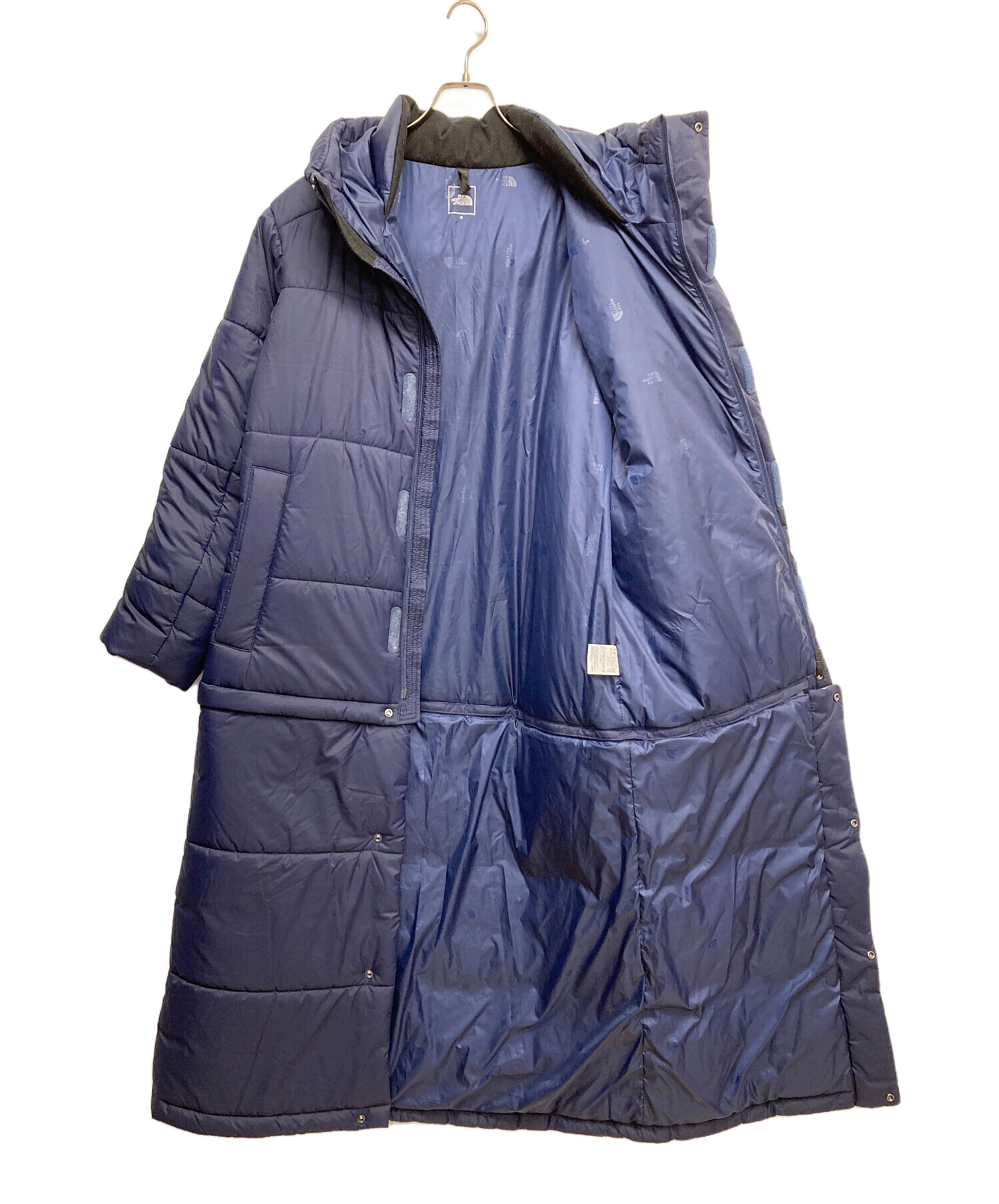 THE NORTH FACE ザノースフェイス ダウンコート M 紺 【古着】【中古】【送料無料】 中古・古着通販】THE NORTH FACE (ザ ノース フェイス) Vertex Long