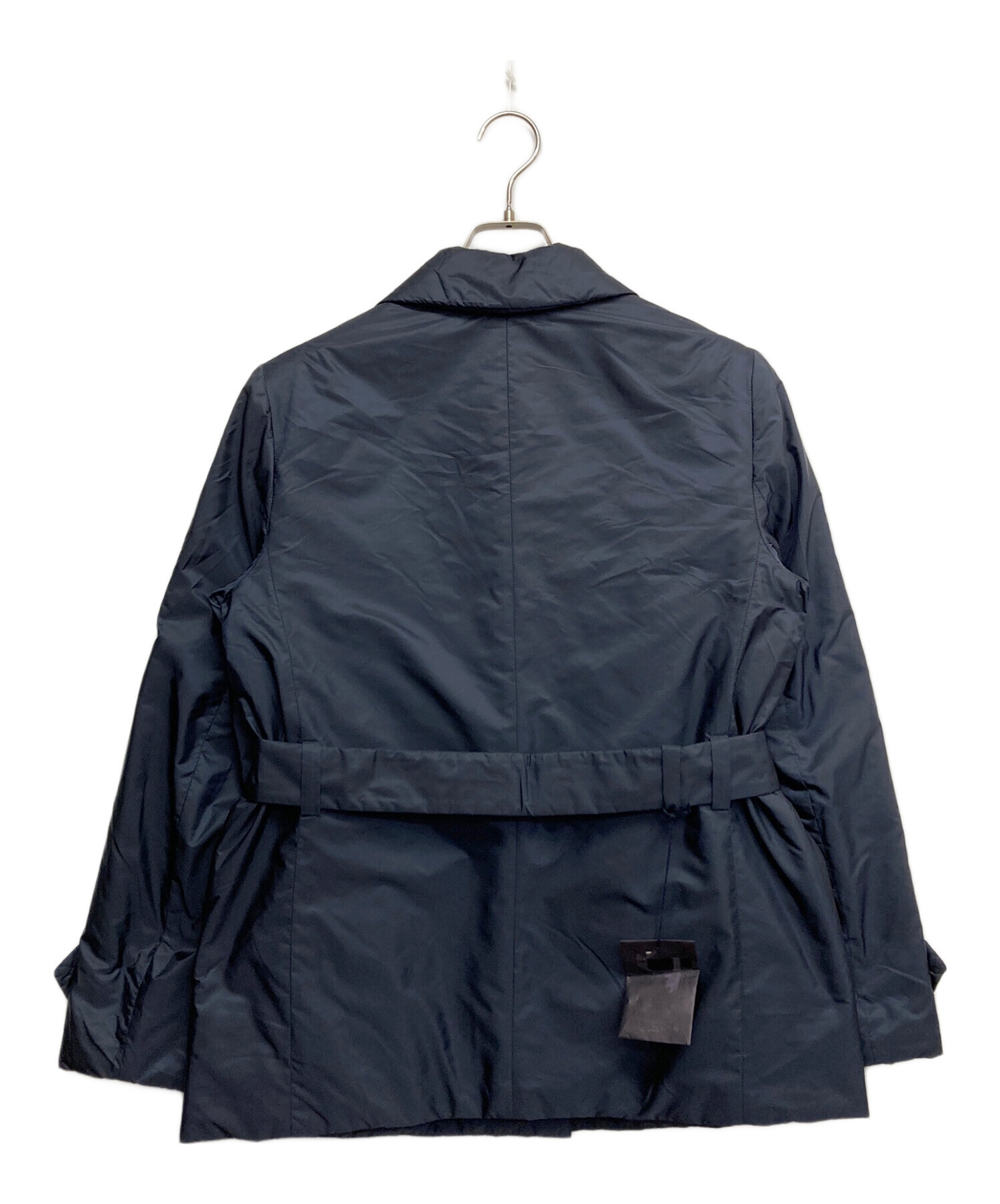 プラダ　アウター　jさま専用 中古・古着通販】PRADA (プラダ) 中綿ナイロンジャケット ネイビー