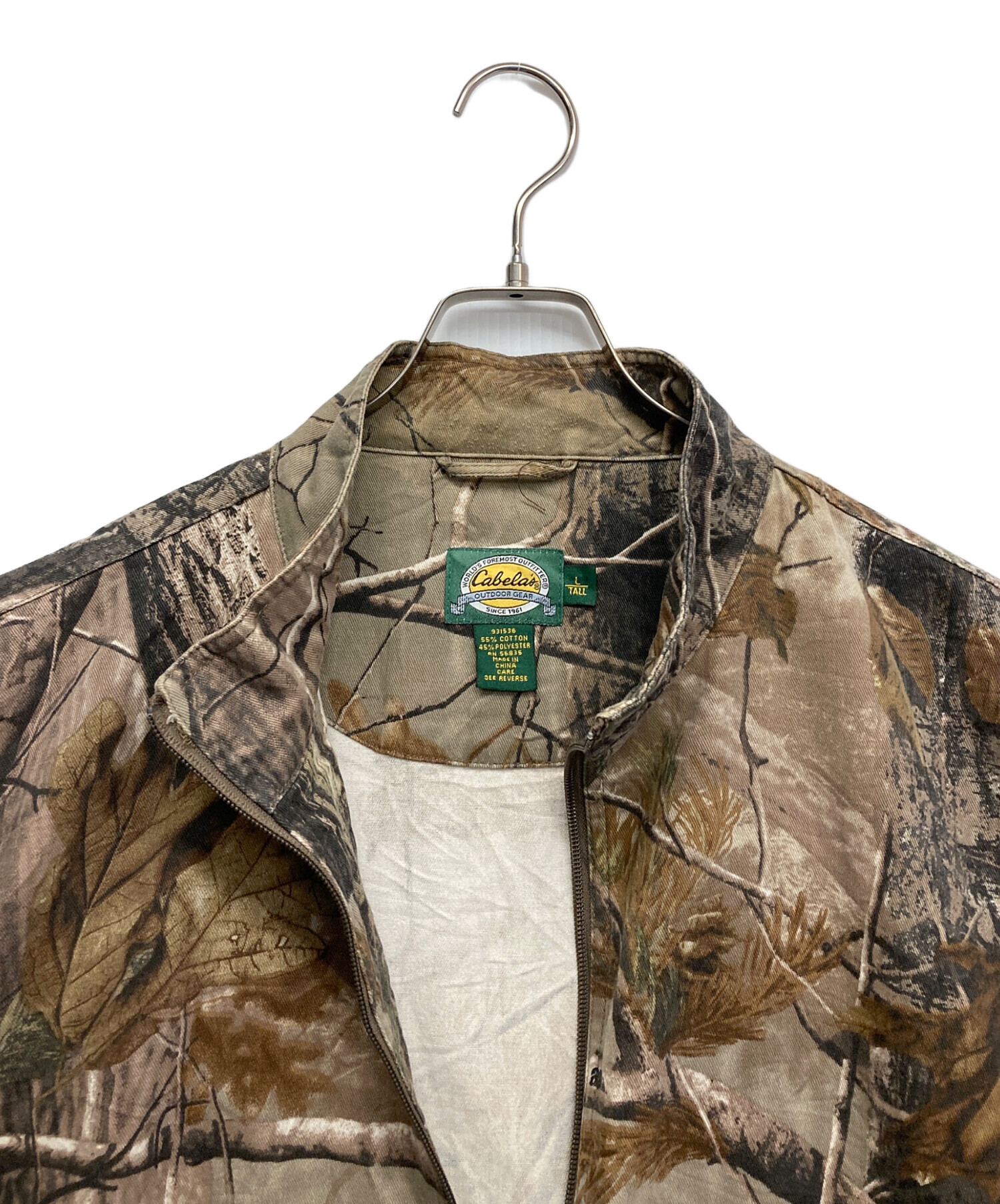 中古・古着通販】Cabelas (カベラス) リアルツリー柄ジャケット