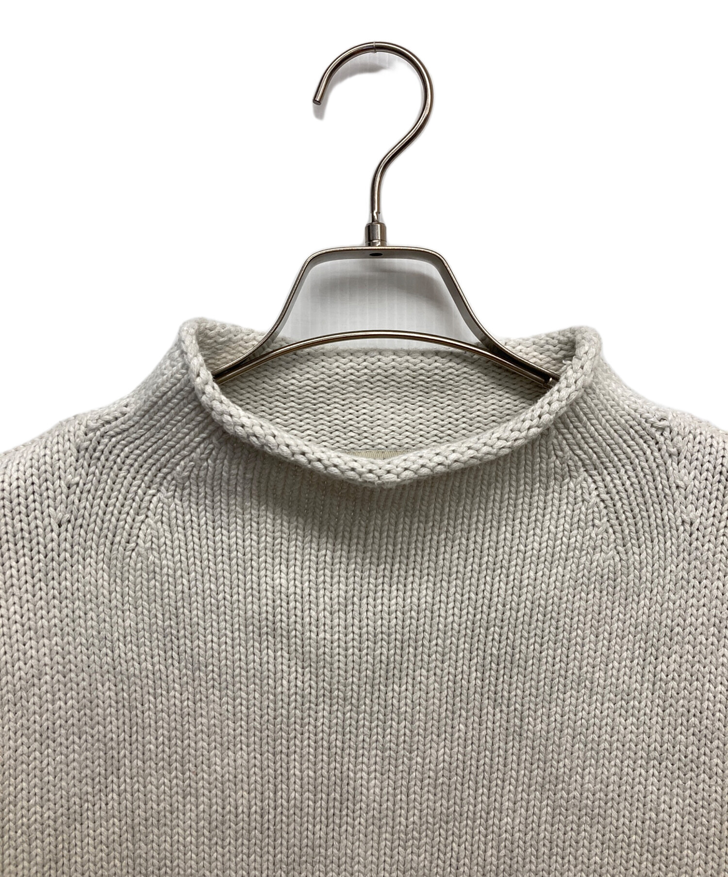 中古・古着通販】J.CREW (ジェイクルー) ロールネックコットンニット