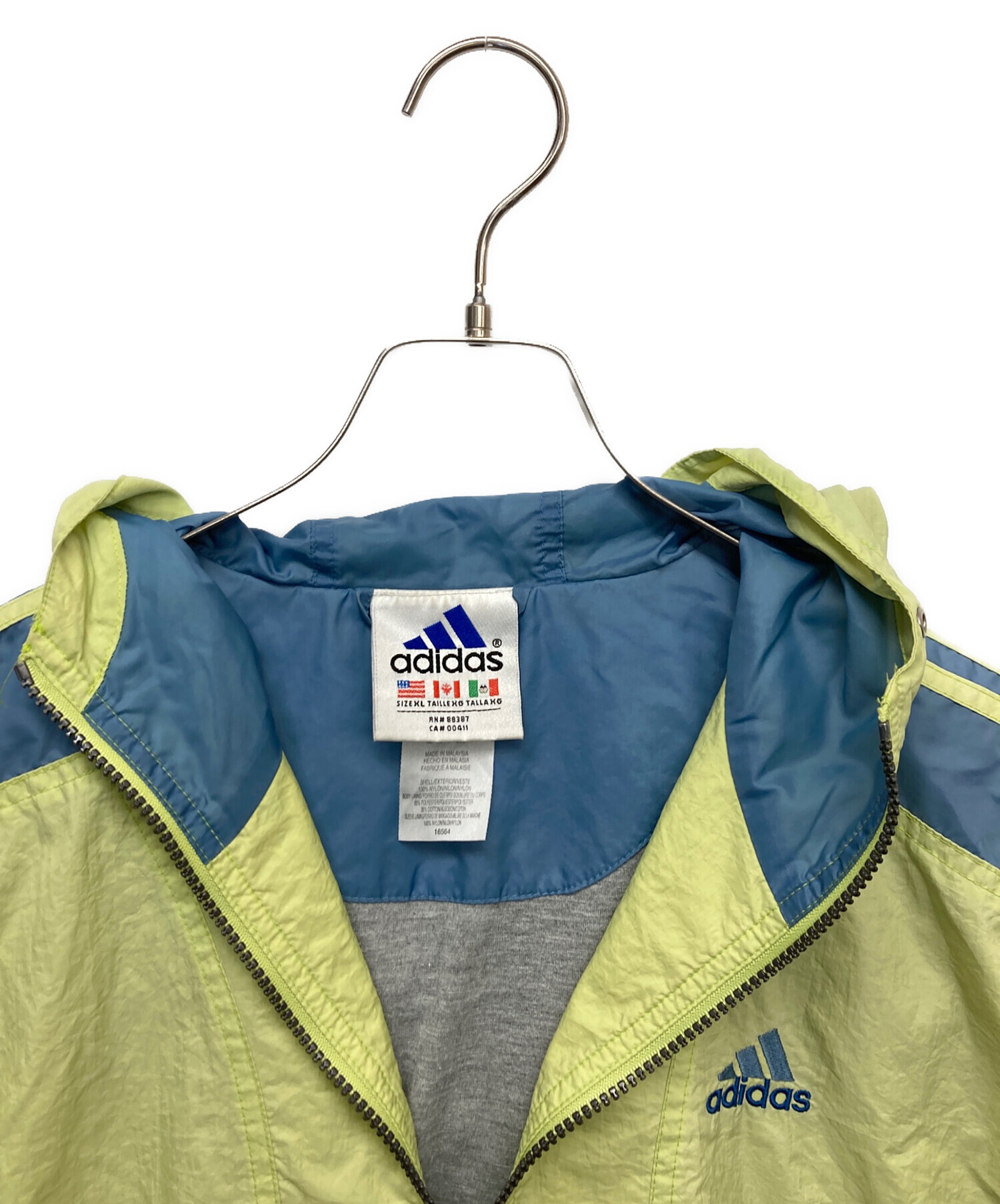 あ　80’s 90’s アディダス アノラック ジャケット 80～90s adidas アディダス EVANGELION COLOR アノラック ジャケット