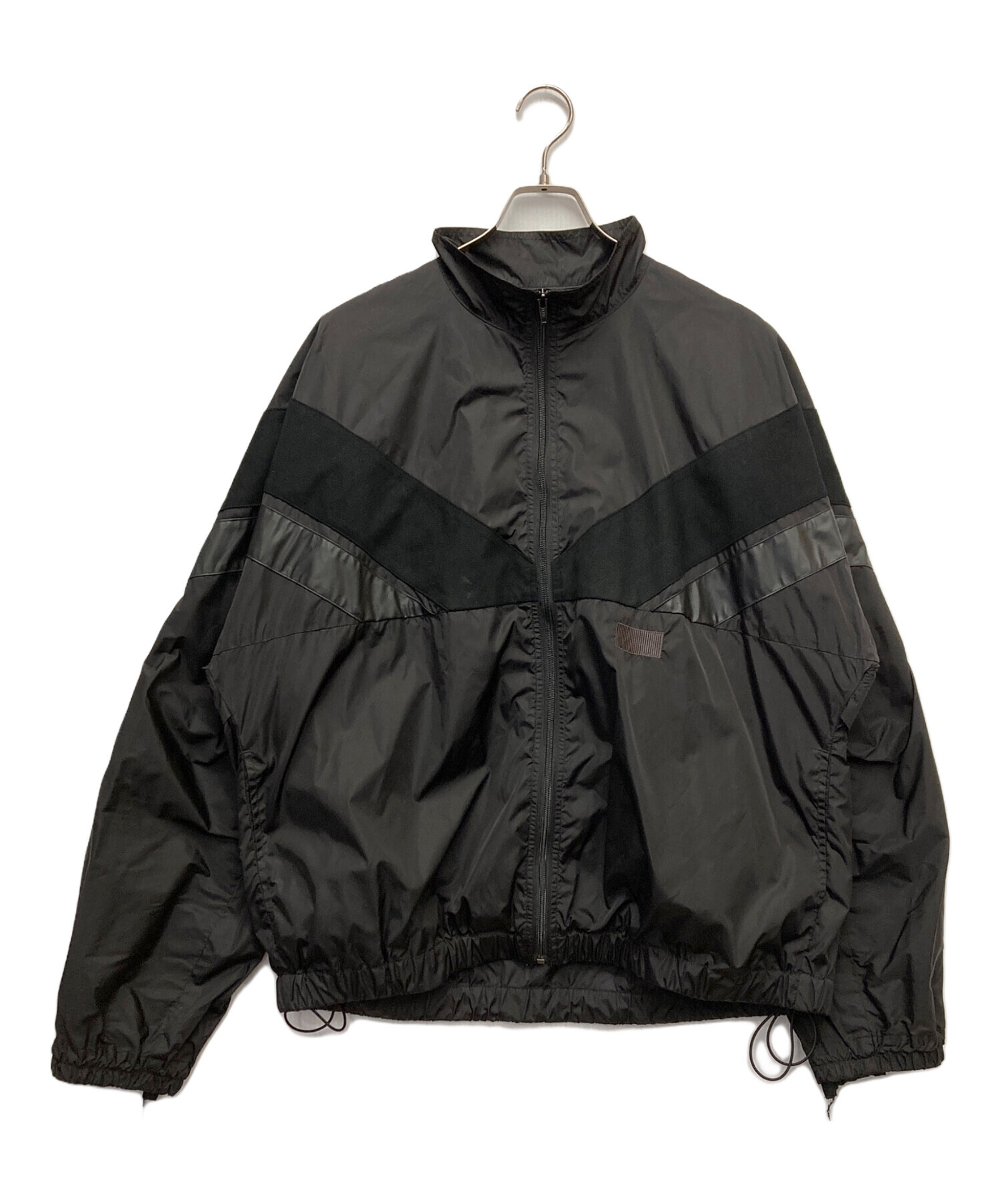 中古・古着通販】stein (シュタイン) Shifted Track Jacket ブラック