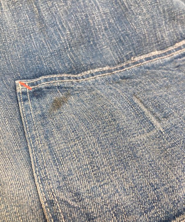 中古・古着通販】RRL (ダブルアールエル) ダメージ加工オーバーオール
