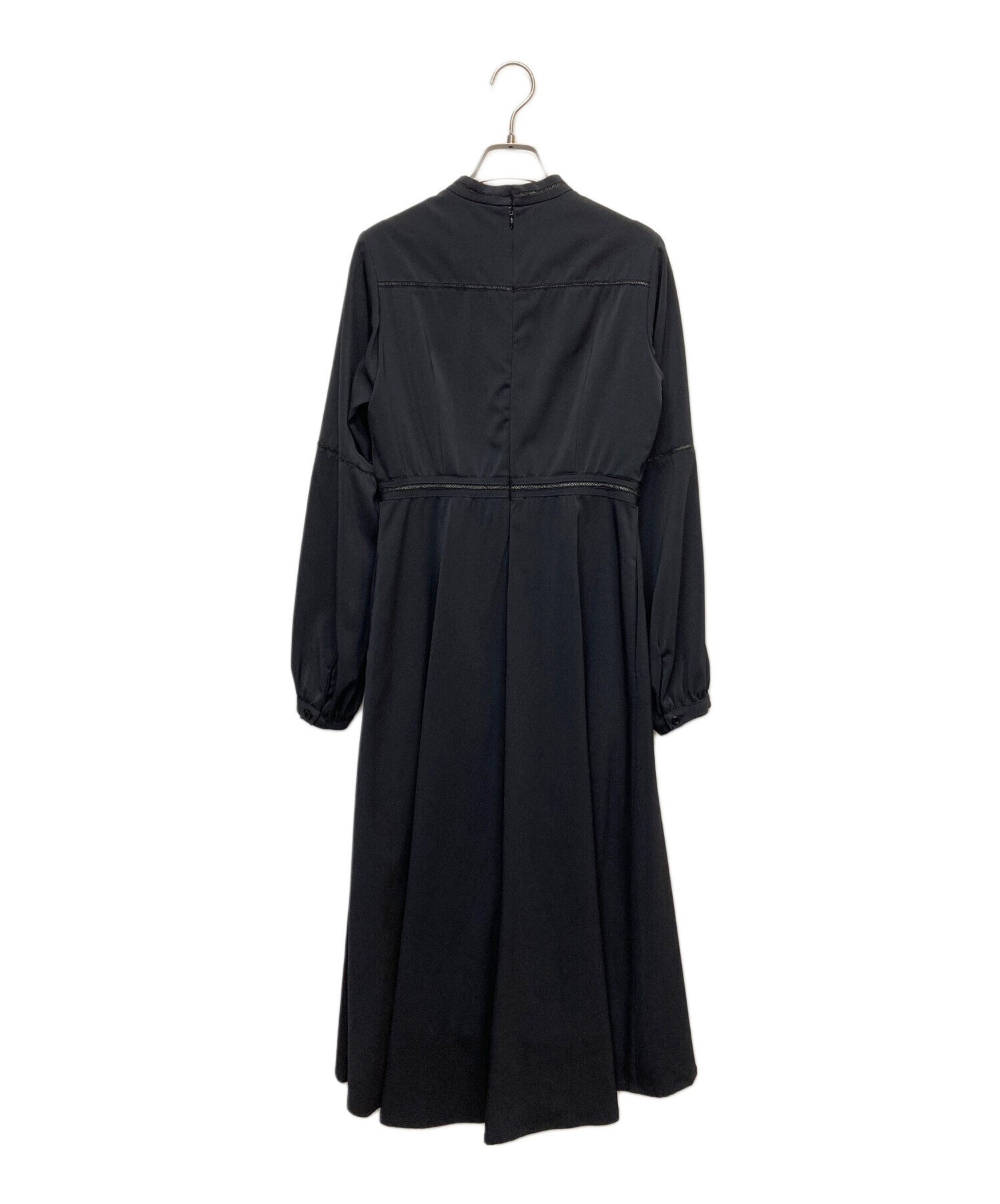 中古・古着通販】LOKITHO (ロキト) ブラウスワンピース ブラック