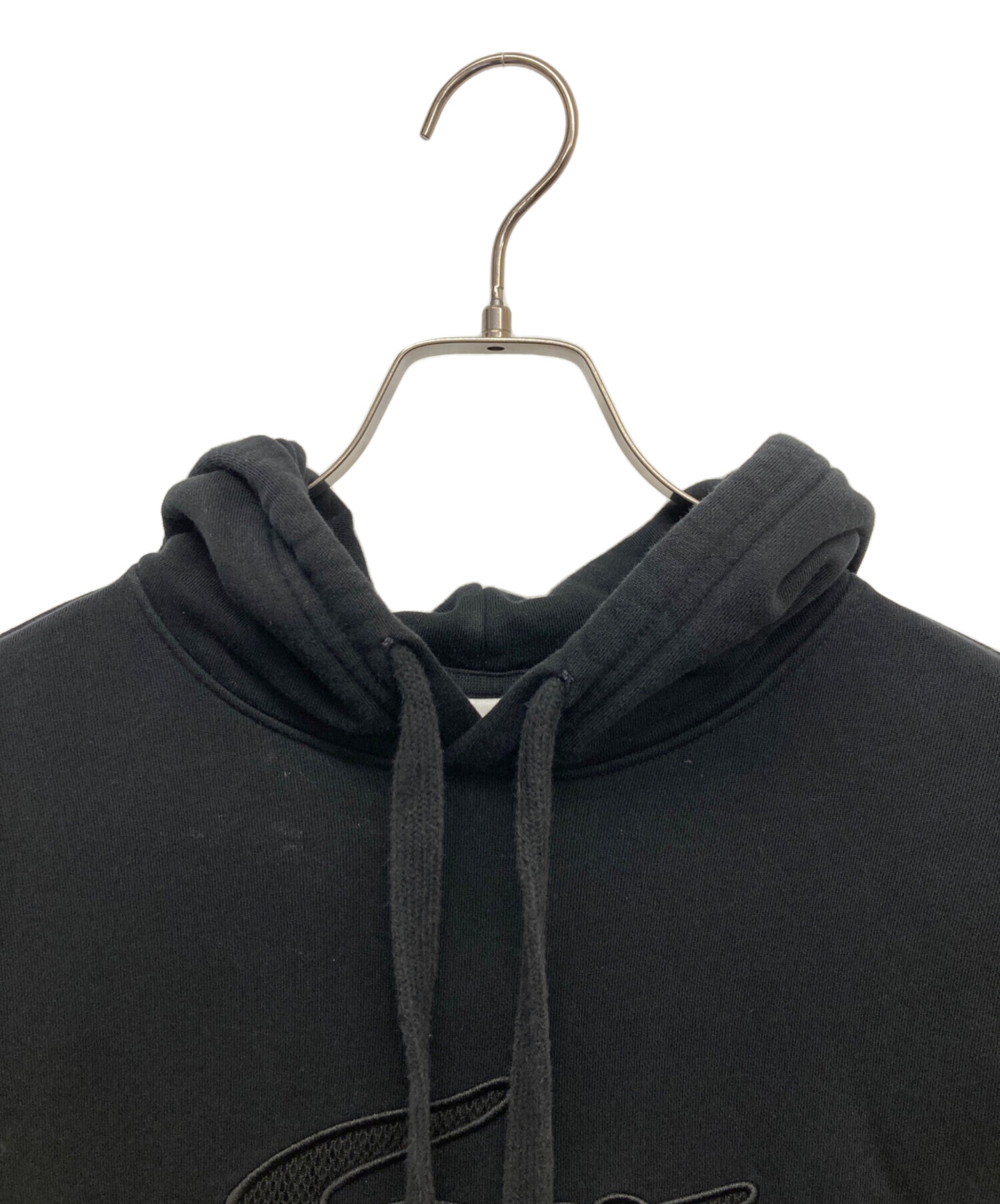 中古・古着通販】LACOSTE (ラコステ) パーカー ブラック サイズ:3 
