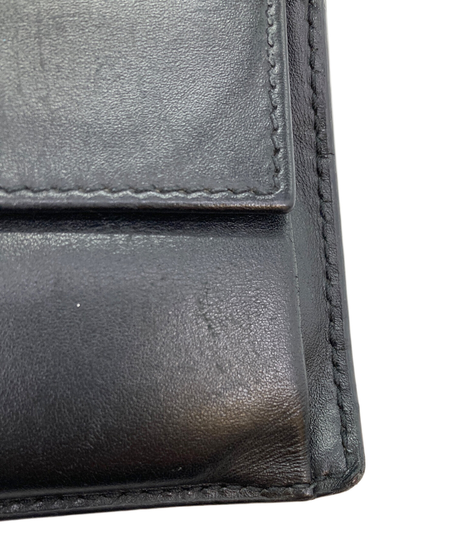 GUCCI グッチ/二つ折り財布/106634/277*/ABランク/76【中古】 中古・古着通販】GUCCI (グッチ) DORIAN2つ折り財布 ブラック