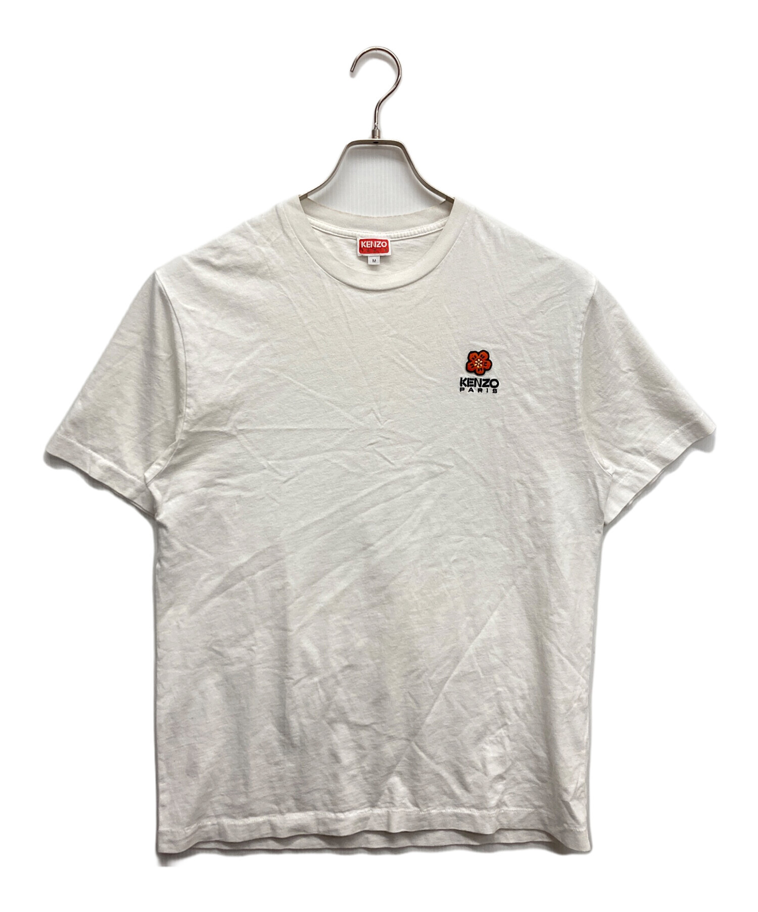 KENZO ケンゾー Tシャツ・カットソー S 白 【古着】【中古】【送料無料】 KENZO - KENZO ケンゾー Tシャツ・カットソー S 白 【古着】【中古
