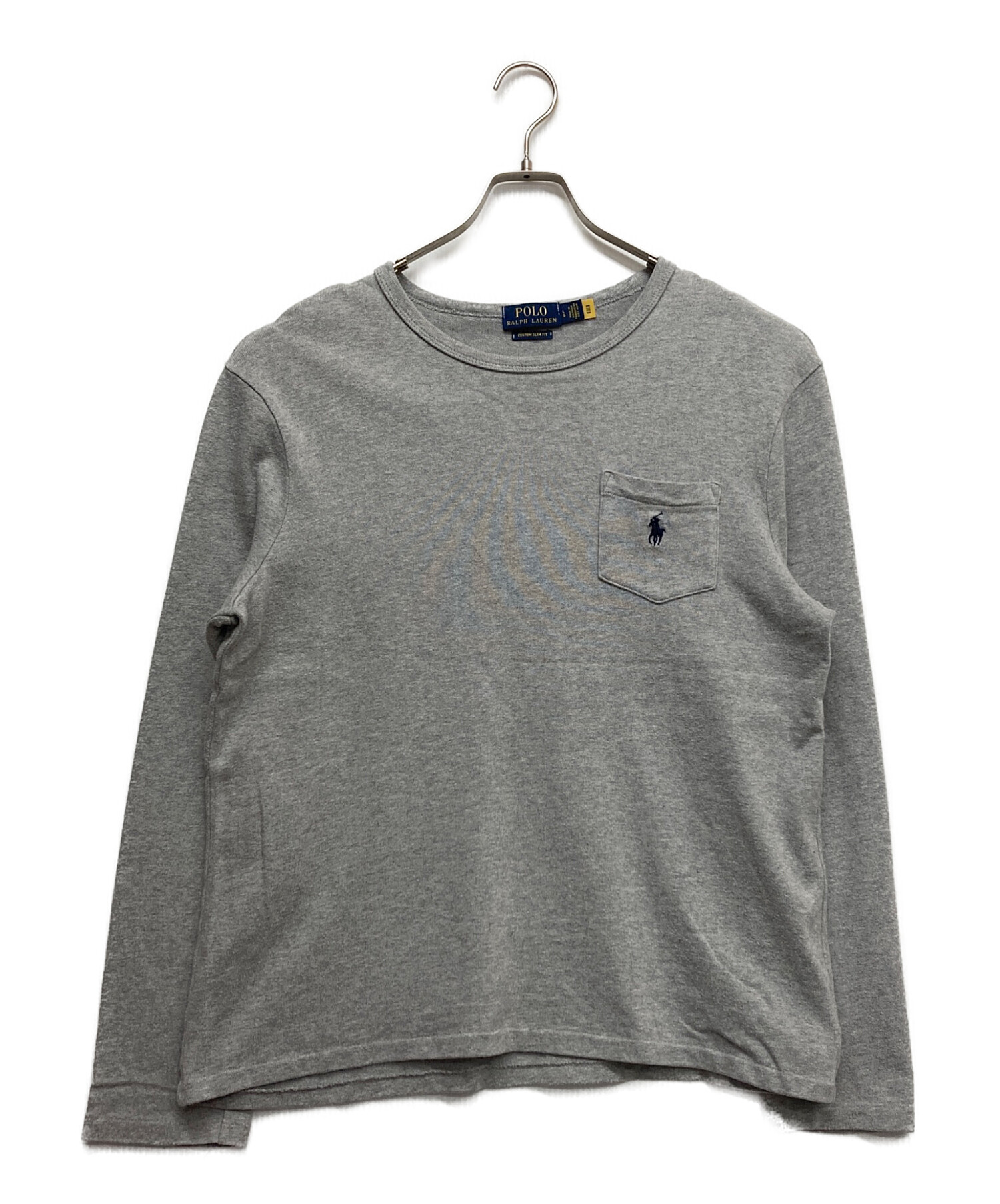 RRL グレー 長袖カットソー　サイズM 中古・古着通販】POLO RALPH LAUREN (ポロ・ラルフローレン) 長袖