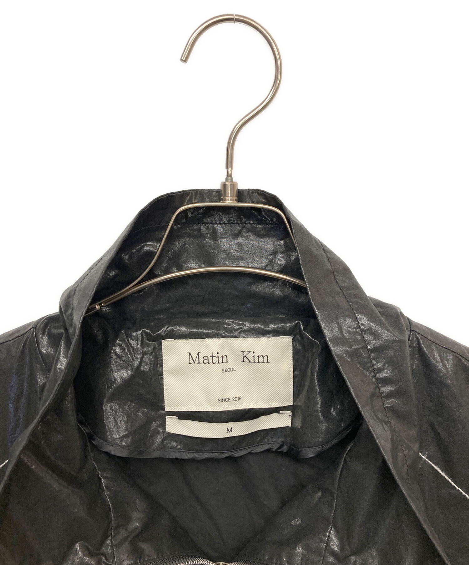 Matin Kim クロップドジャケットブルゾン クロップド Matin Kim(マーティンキム) アウター(レディース