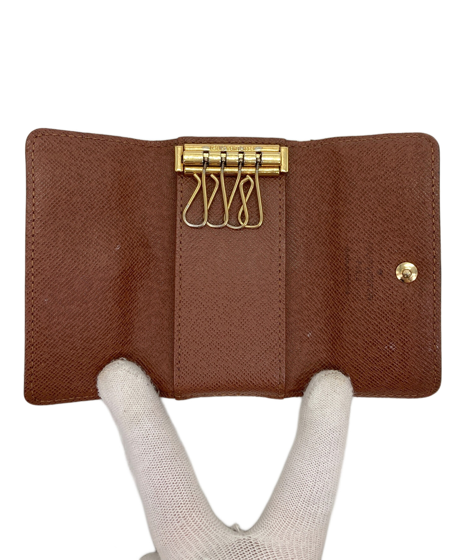 中古・古着通販】LOUIS VUITTON (ルイ ヴィトン) キーケース ブラウン