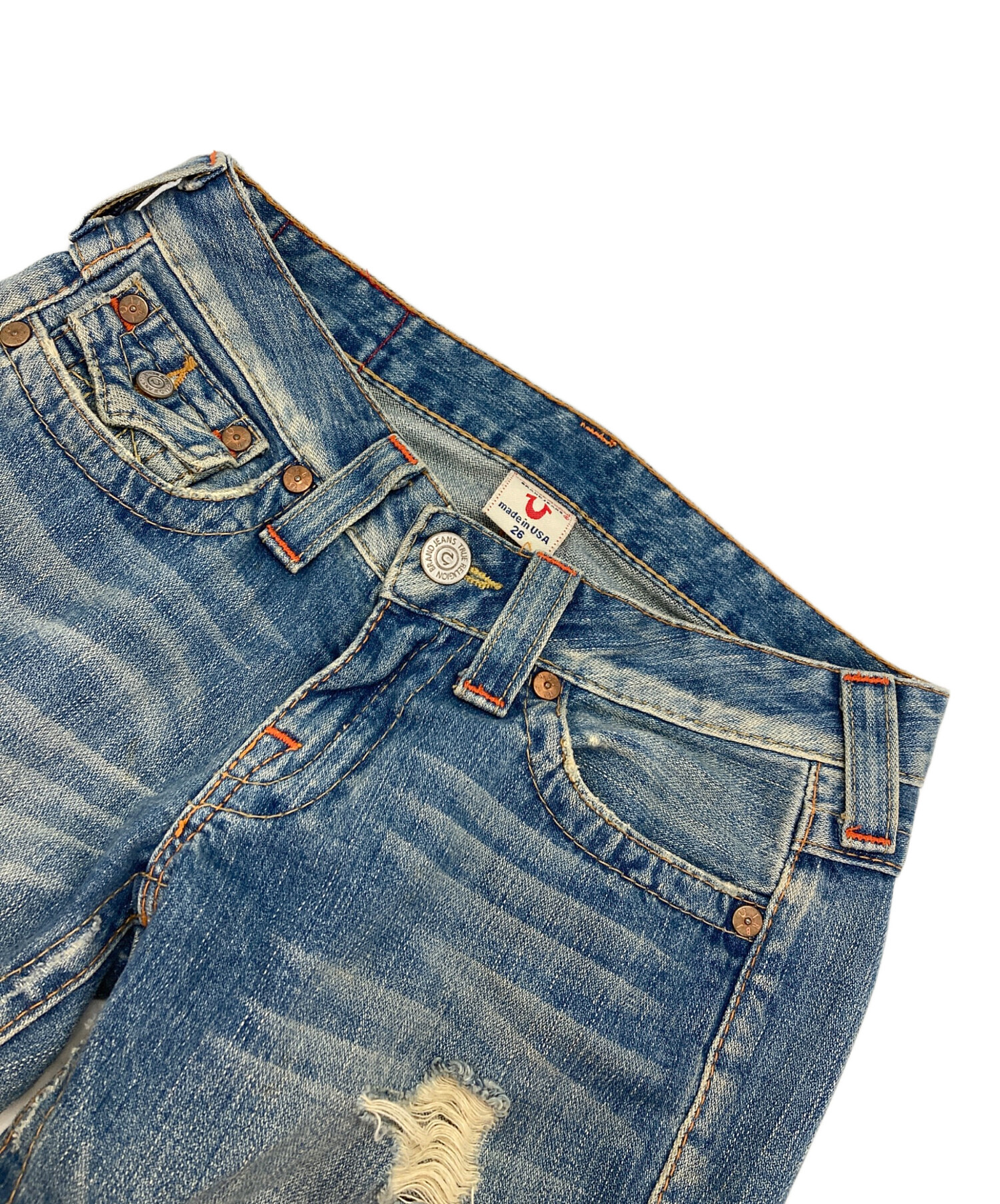 中古・古着通販】TRUE RELIGION (トゥルー レリジョン) フレアデニム