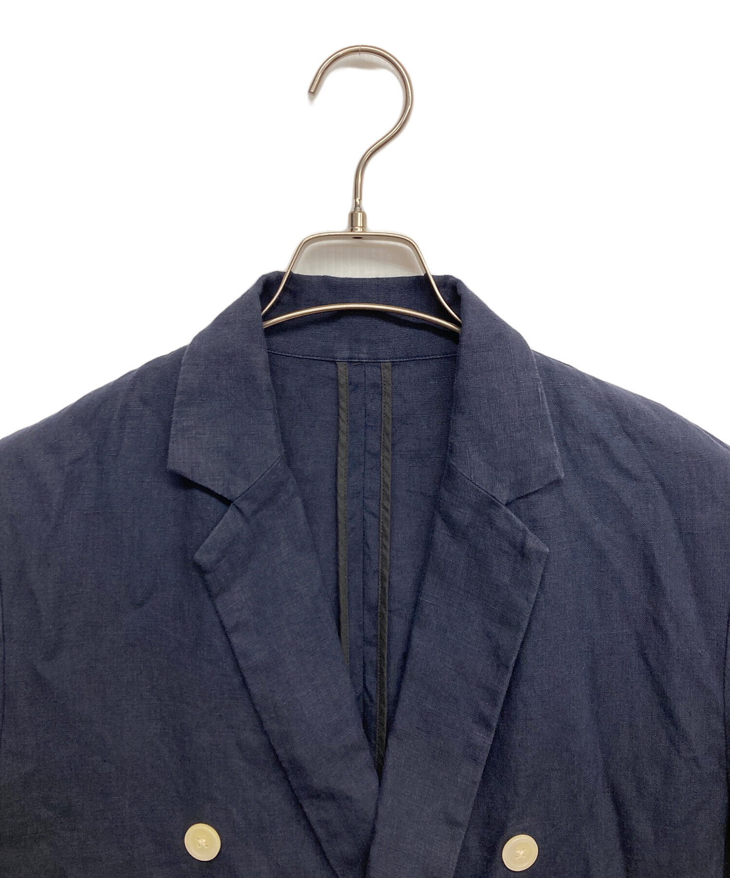 新品、本物、当店在庫だから安心】 SLOBE 38 ネイビー ダブルボタン
