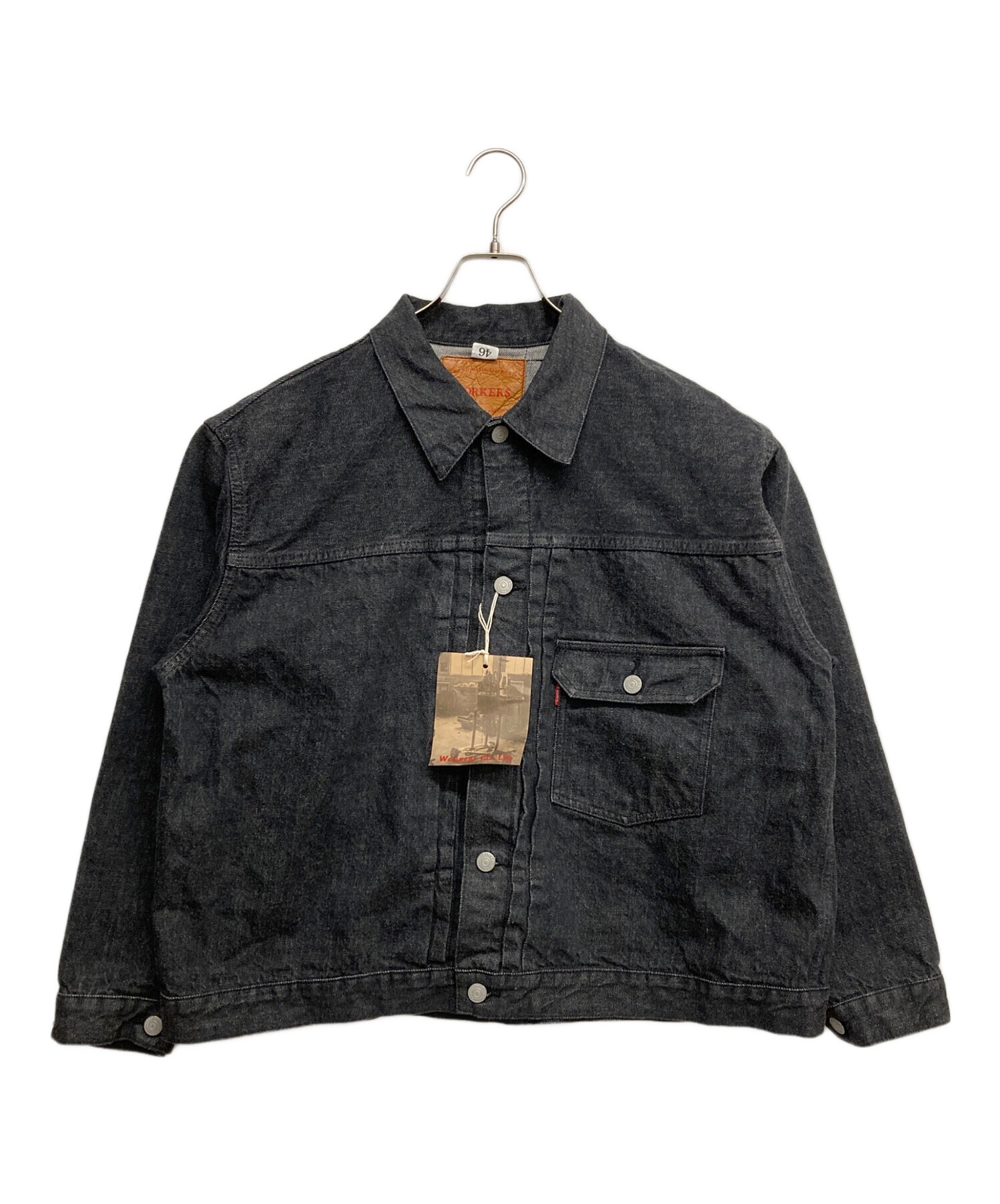 中古・古着通販】WORKERS (ワーカーズ) 13.7 oz Tバック 1st ブラック