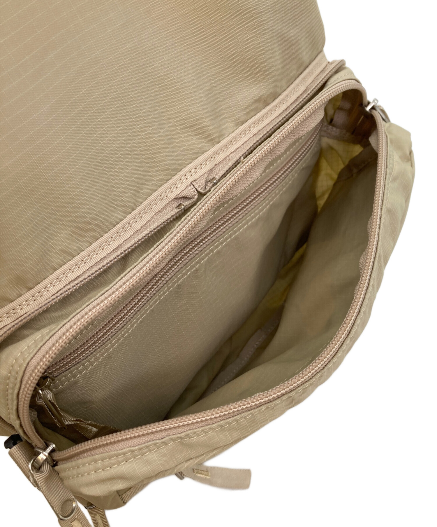 PORTER ポーター ショルダーバッグ  ベージュ 【古着】【中古】【送料無料】 PORTER - PORTER ポーター ショルダーバッグ ベージュ 【古着】【中古