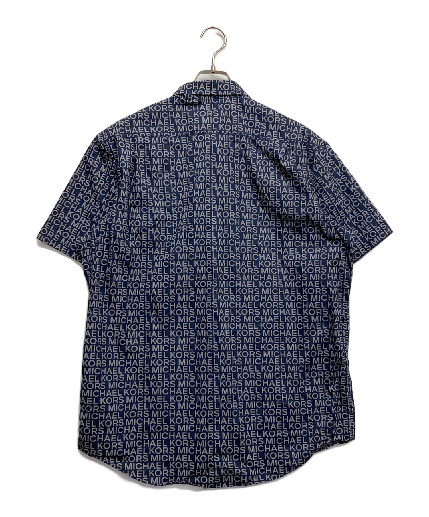 MICHAEL KORS COLLECTION Tシャツ・カットソー L 紺 【古着】【中古】【送料無料】 新品】MICHAEL KORS KORSロゴTシャツ メンズLサイズ ネイビー - メルカリ