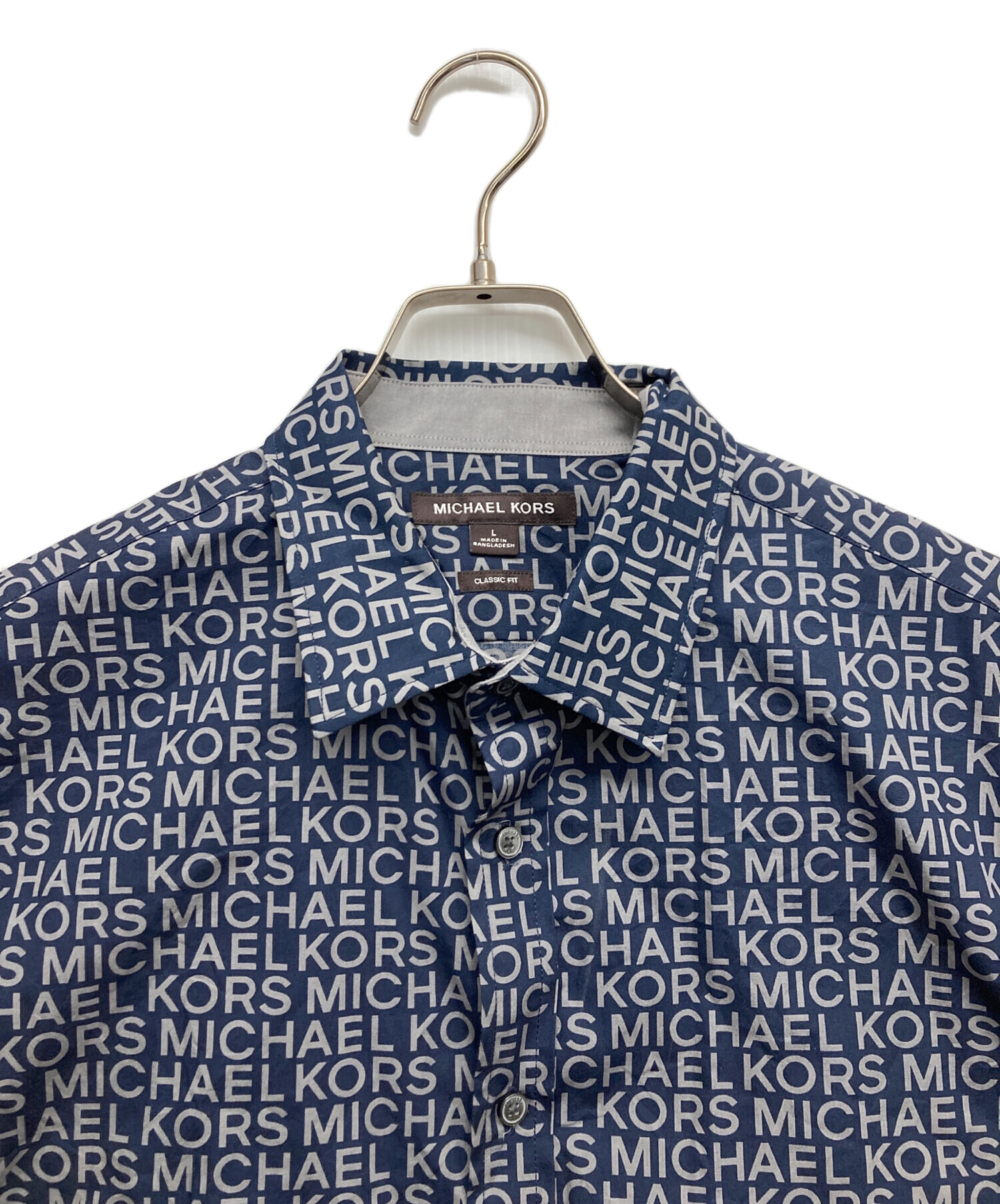 中古・古着通販】MICHAEL KORS (マイケル・コース) 半袖総柄シャツ
