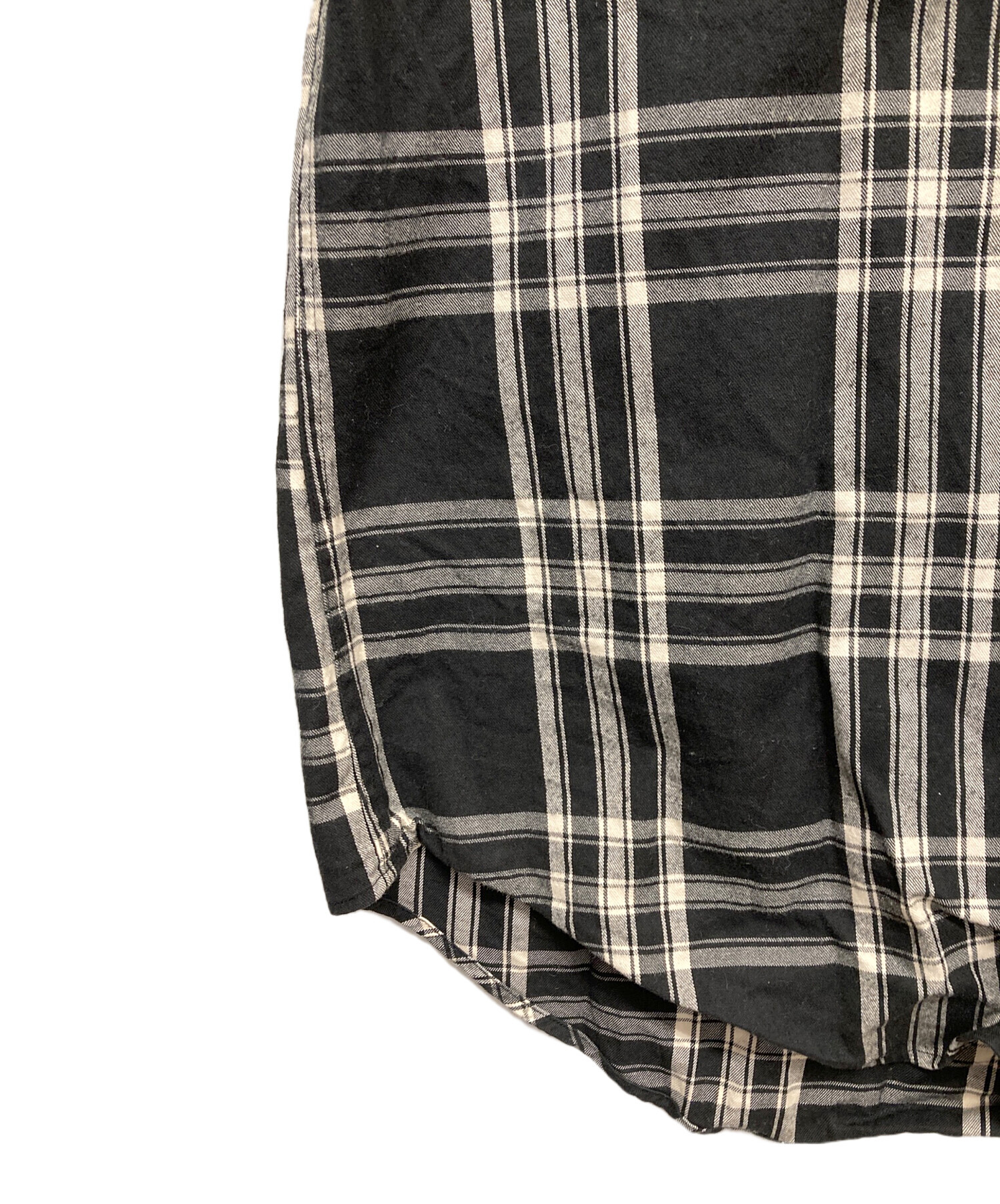 中古・古着通販】Paul Smith (ポールスミス) チェックシャツ ブラック