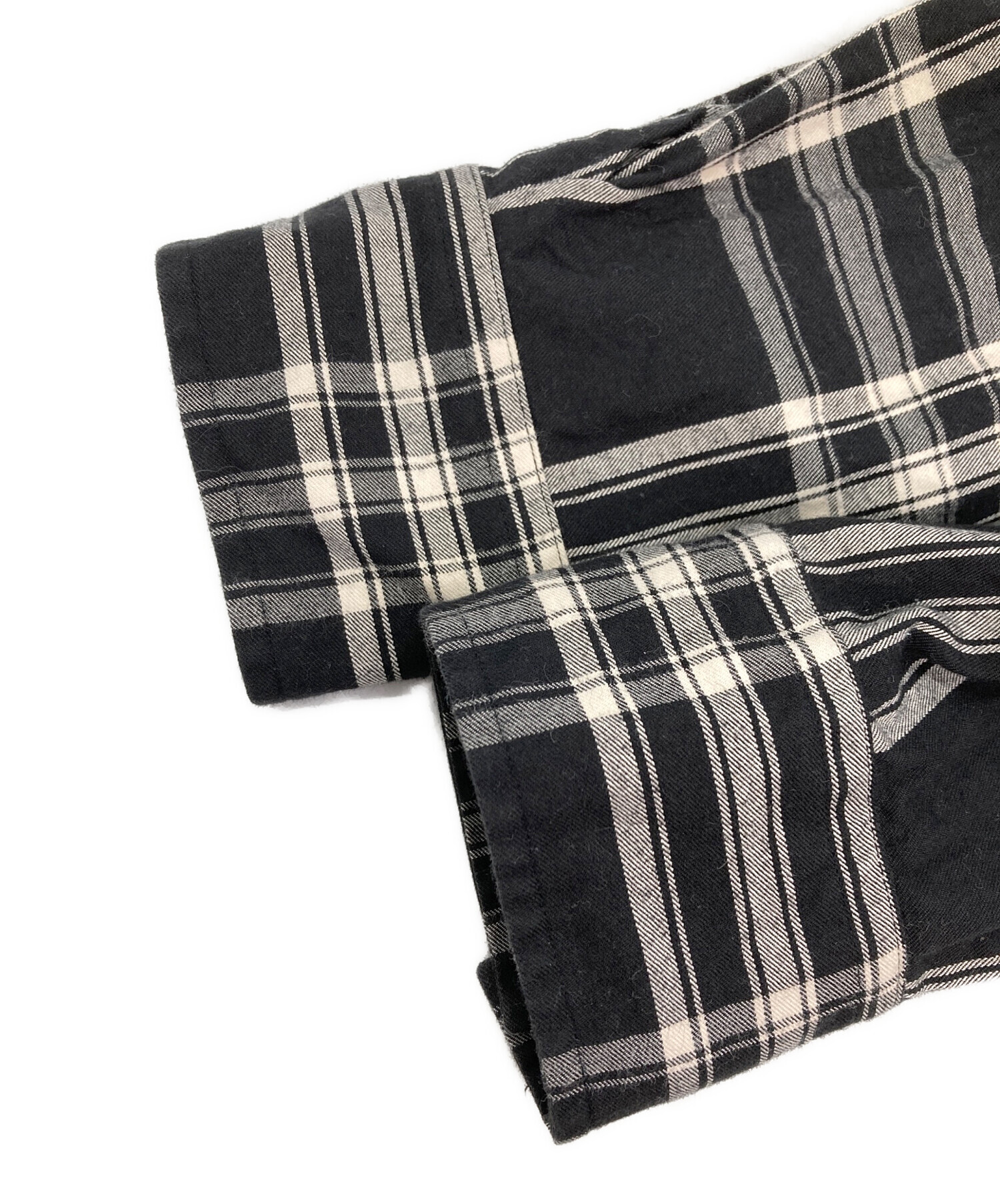 中古・古着通販】Paul Smith (ポールスミス) チェックシャツ ブラック 中古・古着通販】Paul Smith (ポールスミス) チェックシャツ ブラック