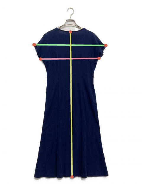 186000 現状品 Chloe クロエ 半袖サイドジップワンピーズ Sサイズ ブラック [0000000000303] Chloe（クロエ）ワンピース 黒 サイズ:9(M位) レディース