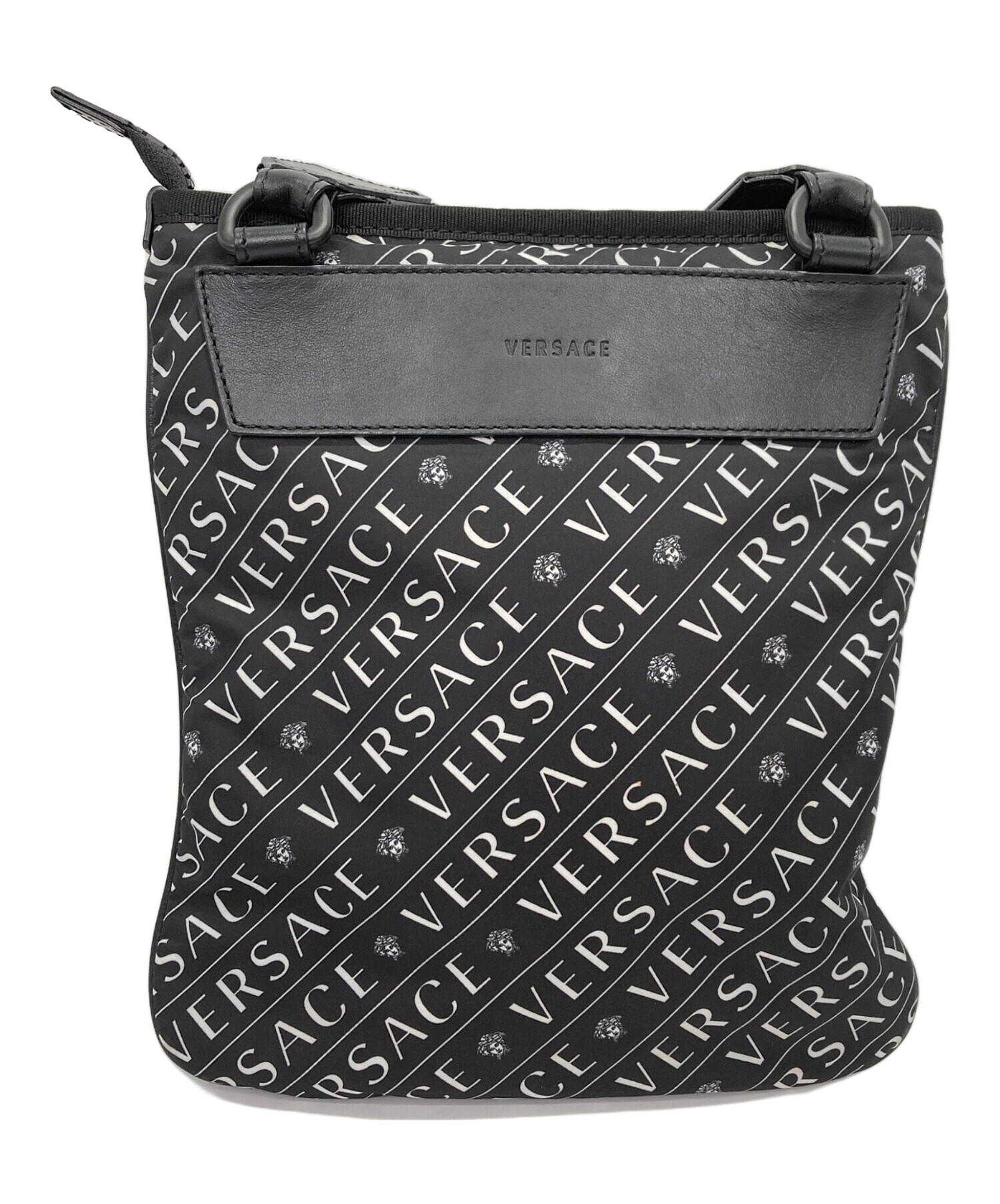 中古・古着通販】VERSACE (ヴェルサーチェ) ショルダーバッグ ブラック 
