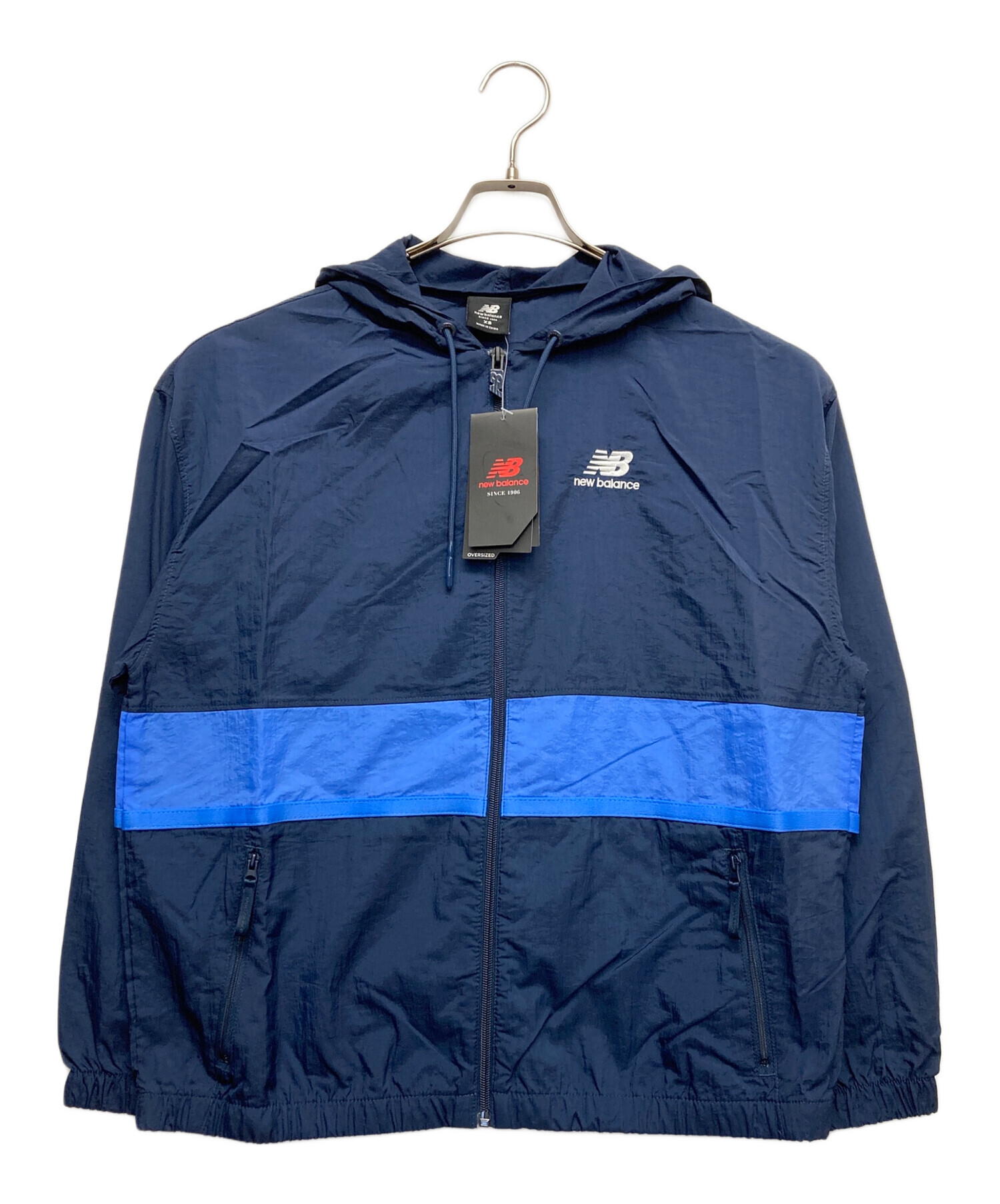 中古・古着通販】NEW BALANCE (ニューバランス) ナイロンジップアップ 