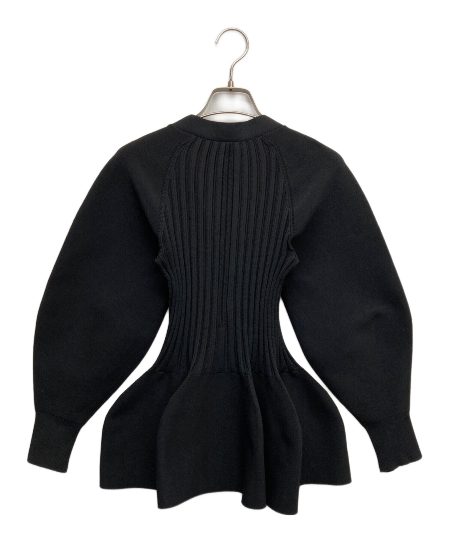 CFCL シーエフシーエル POTTERY CARDIGAN ポテリー カーディガン ブラック CF007KE093 レディース レディース】POTTERY PUFF SLEEVE CARDIGAN | CFCL(シーエフシーエル