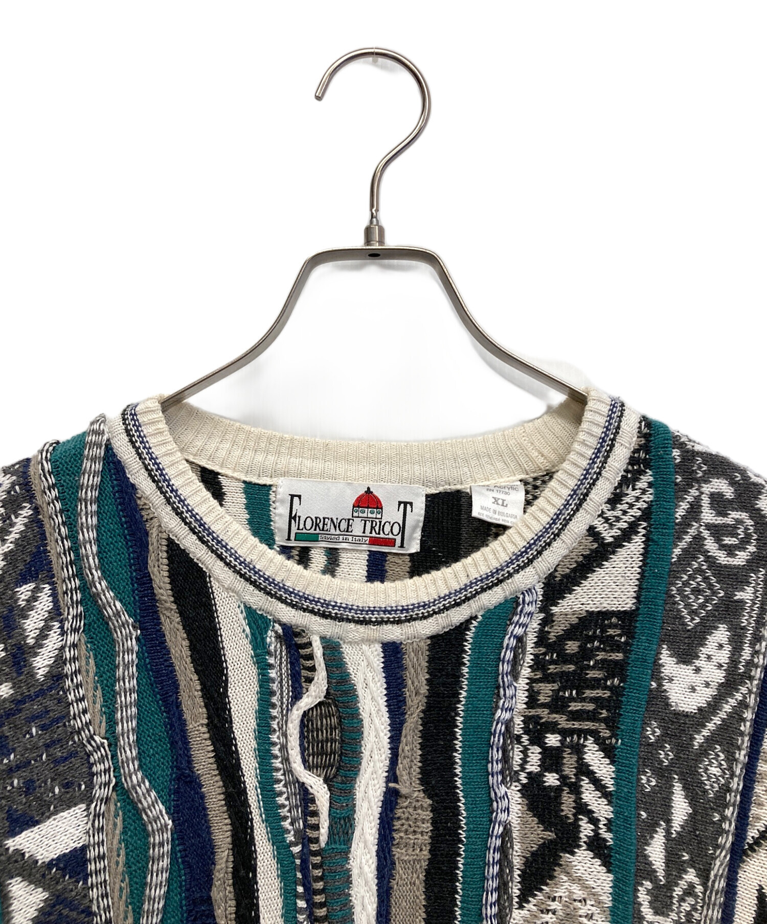 中古・古着通販】FLORENCE TRICOT (フローレンストリコット) 3Dニット