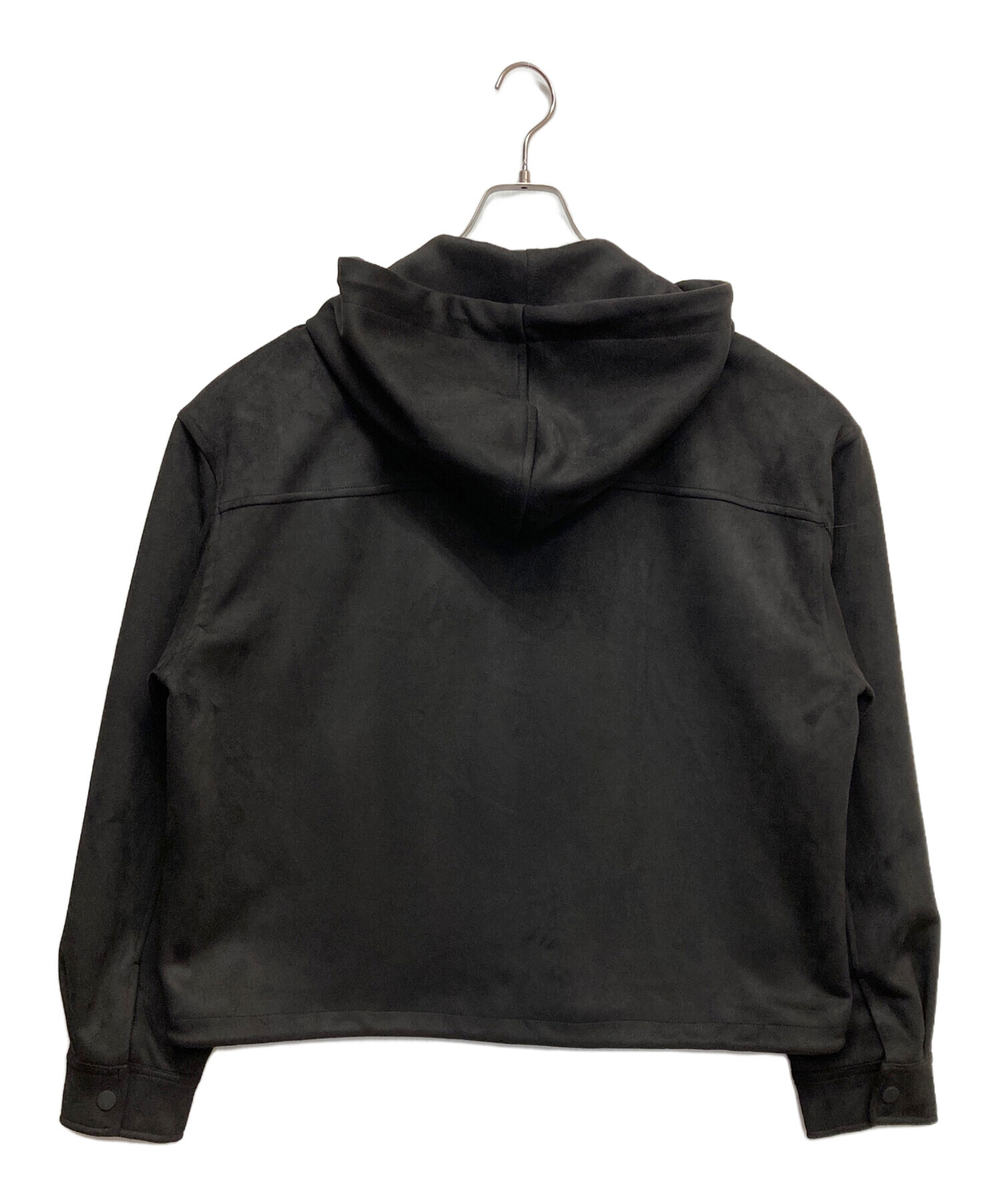 中古・古着通販】ZARA (ザラ) フェイクスエードパーカー ブラウン