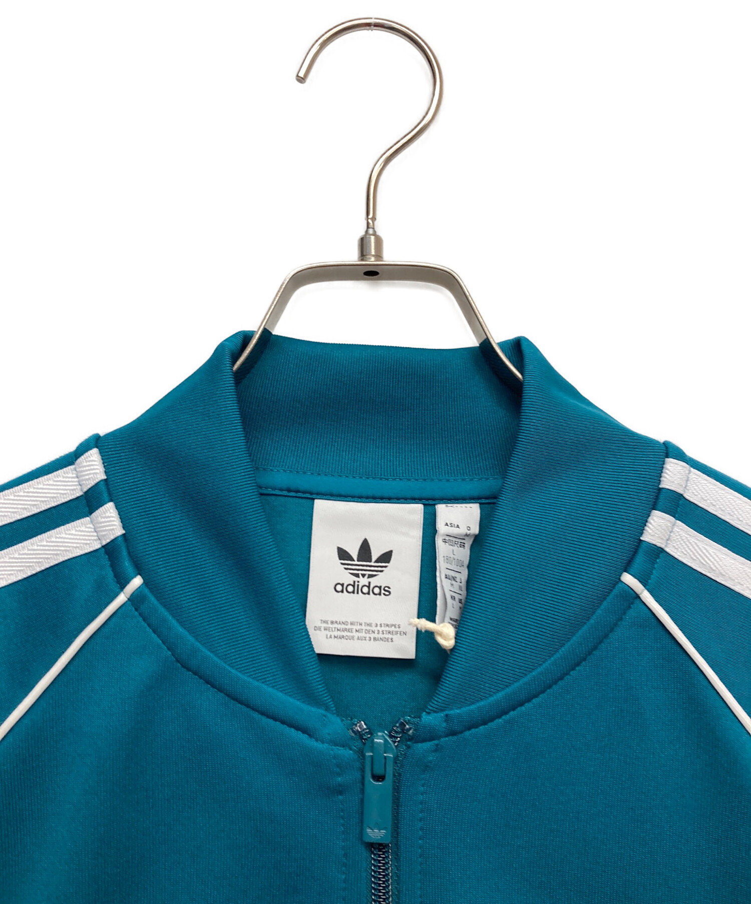 中古・古着通販】adidas (アディダス) トラックジャケット グリーン 