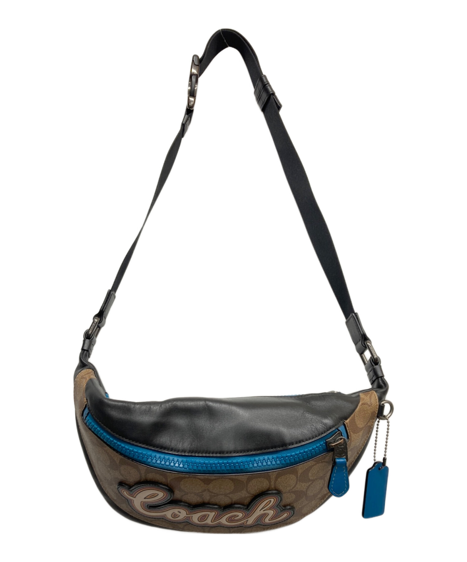 中古・古着通販】COACH (コーチ) シグネチャー ウエストポーチ