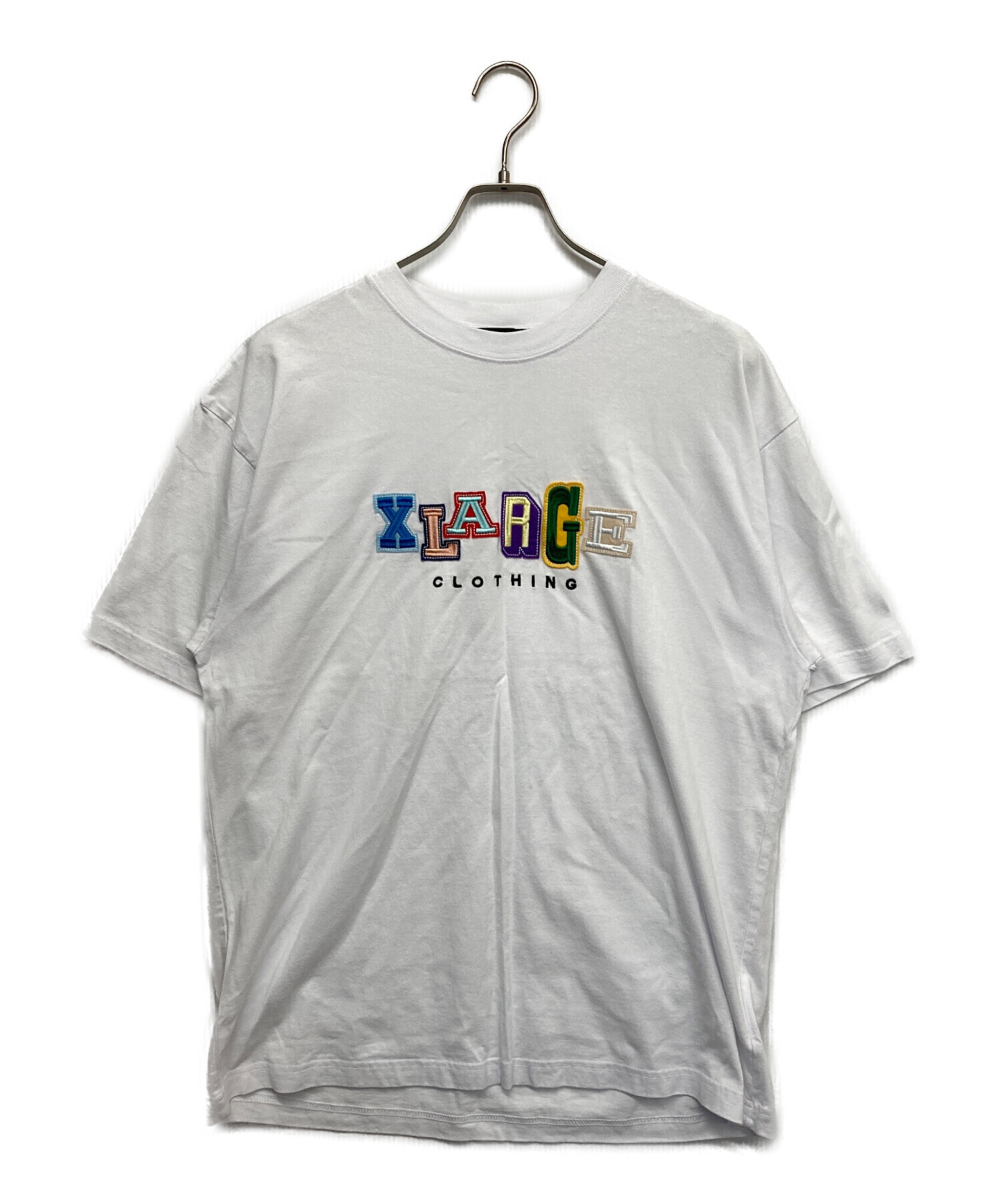 X-LARGE COLLEGE LOGO フーディー L BROWN 中古・古着通販】X-LARGE (エクストララージ) MULTI COLOR COLLEGE