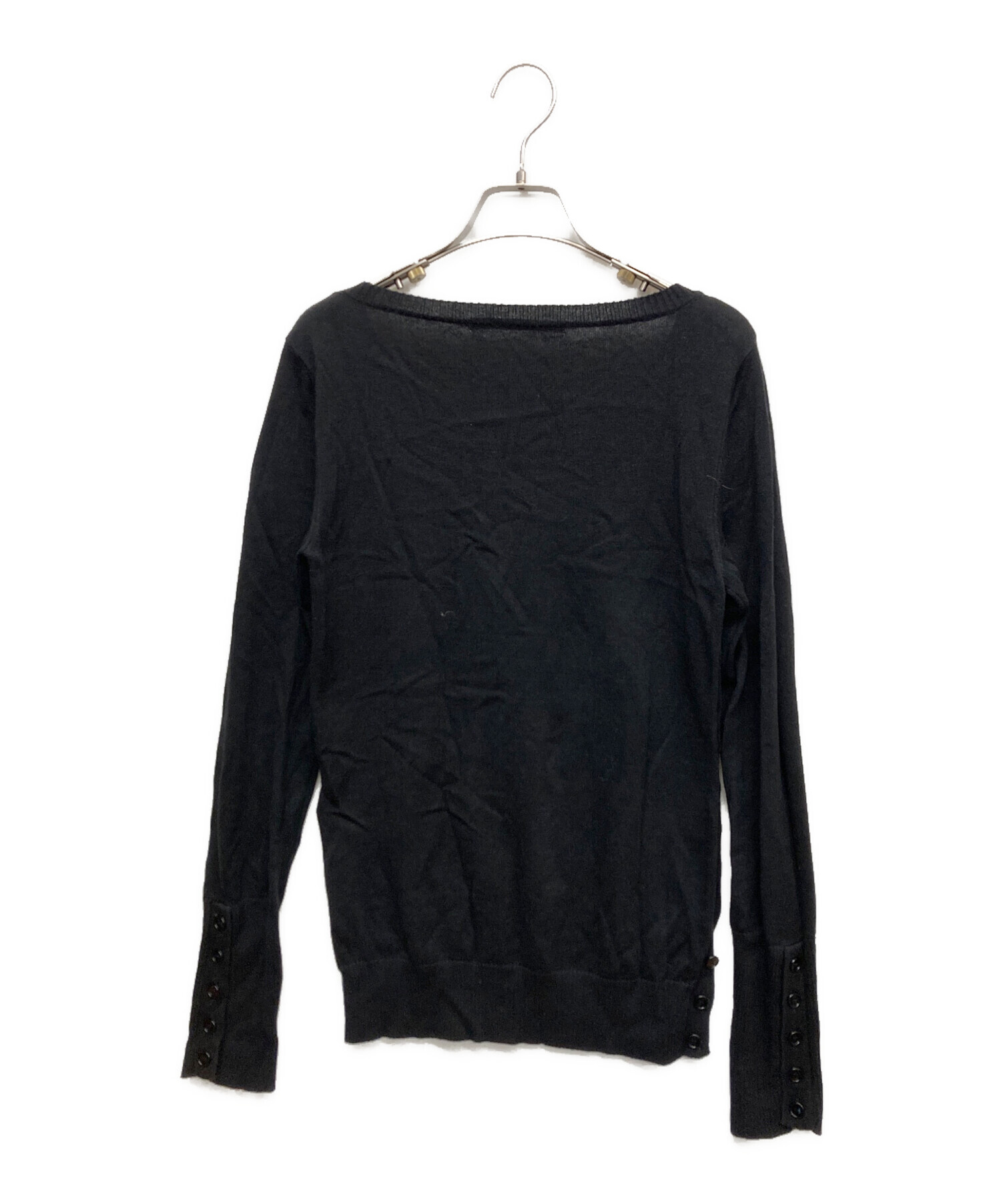 LIMI feu リミフー ショルダーバッグ - 黒 【古着】【中古】 中古・古着通販】LIMI feu (リミフゥ) クルーネックニット ブラック