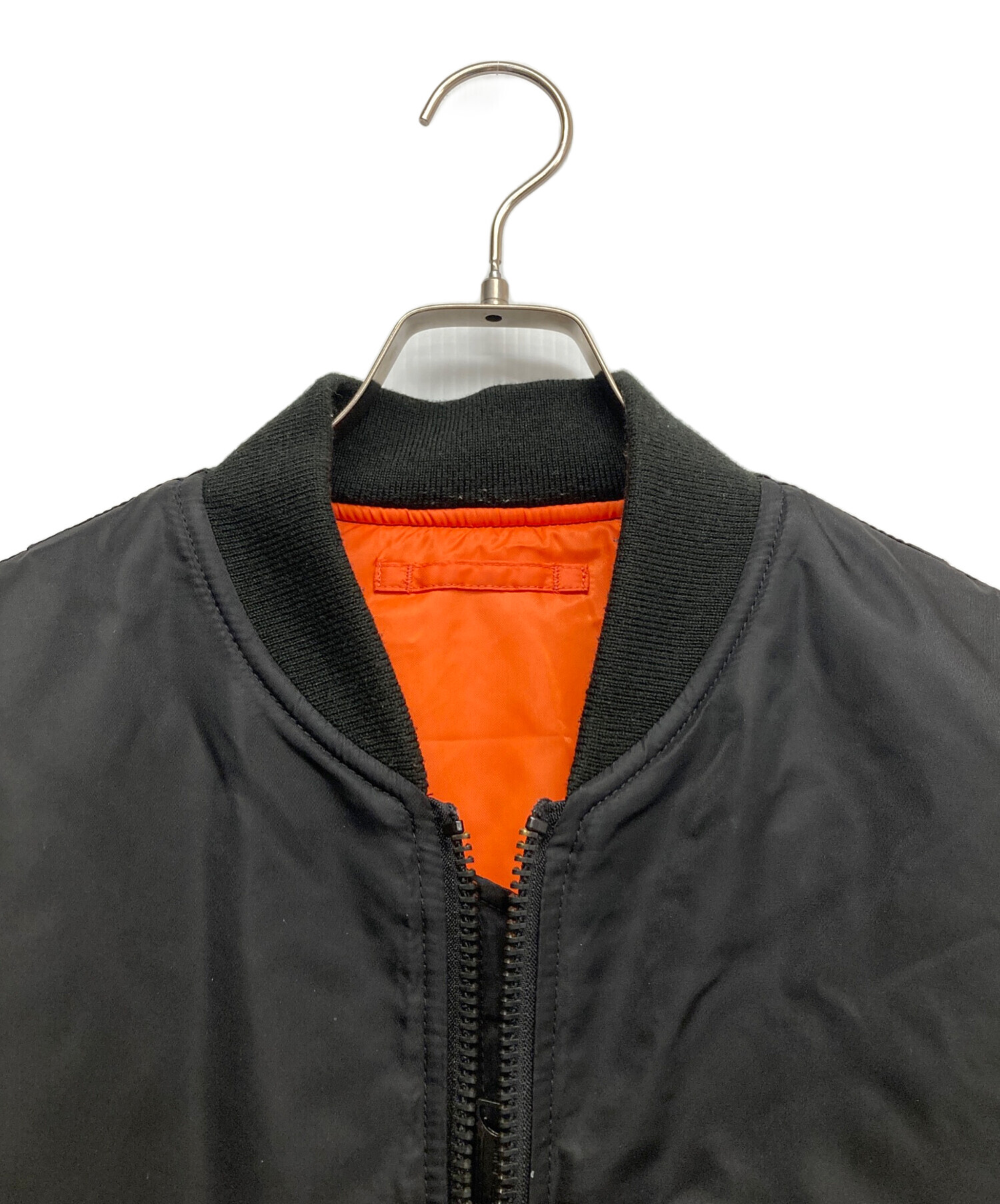 中古・古着通販】AVIREX (アヴィレックス) MA-1ジャケット ブラック