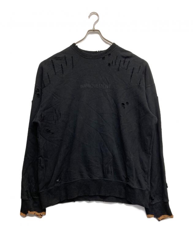 stein OVERSIZED REBUILD SWEAT・BLACK stein | シュタイン OVERSIZED
