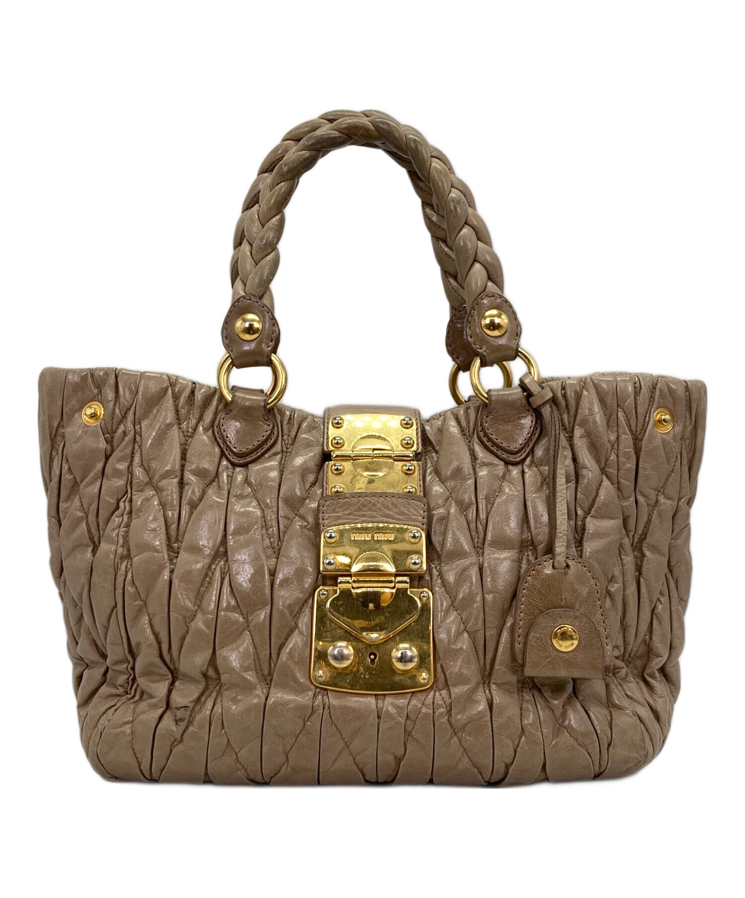中古・古着通販】MIU MIU (ミュウミュウ) マテラッセギャザー 