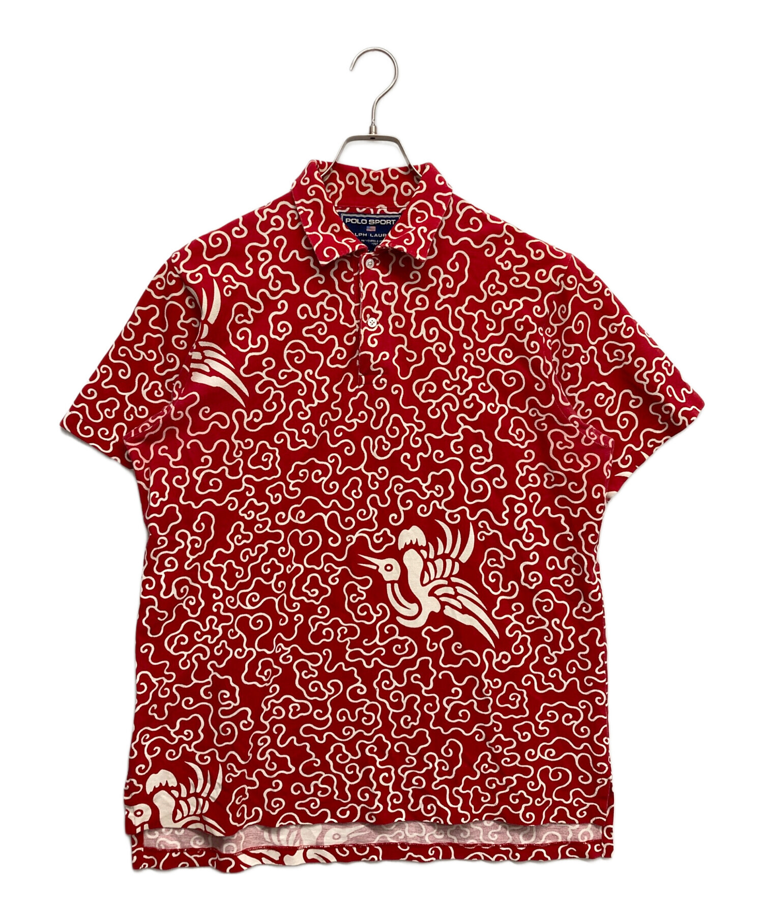 中古・古着通販】POLO SPORT (ポロスポーツ) 半袖和柄ポロシャツ