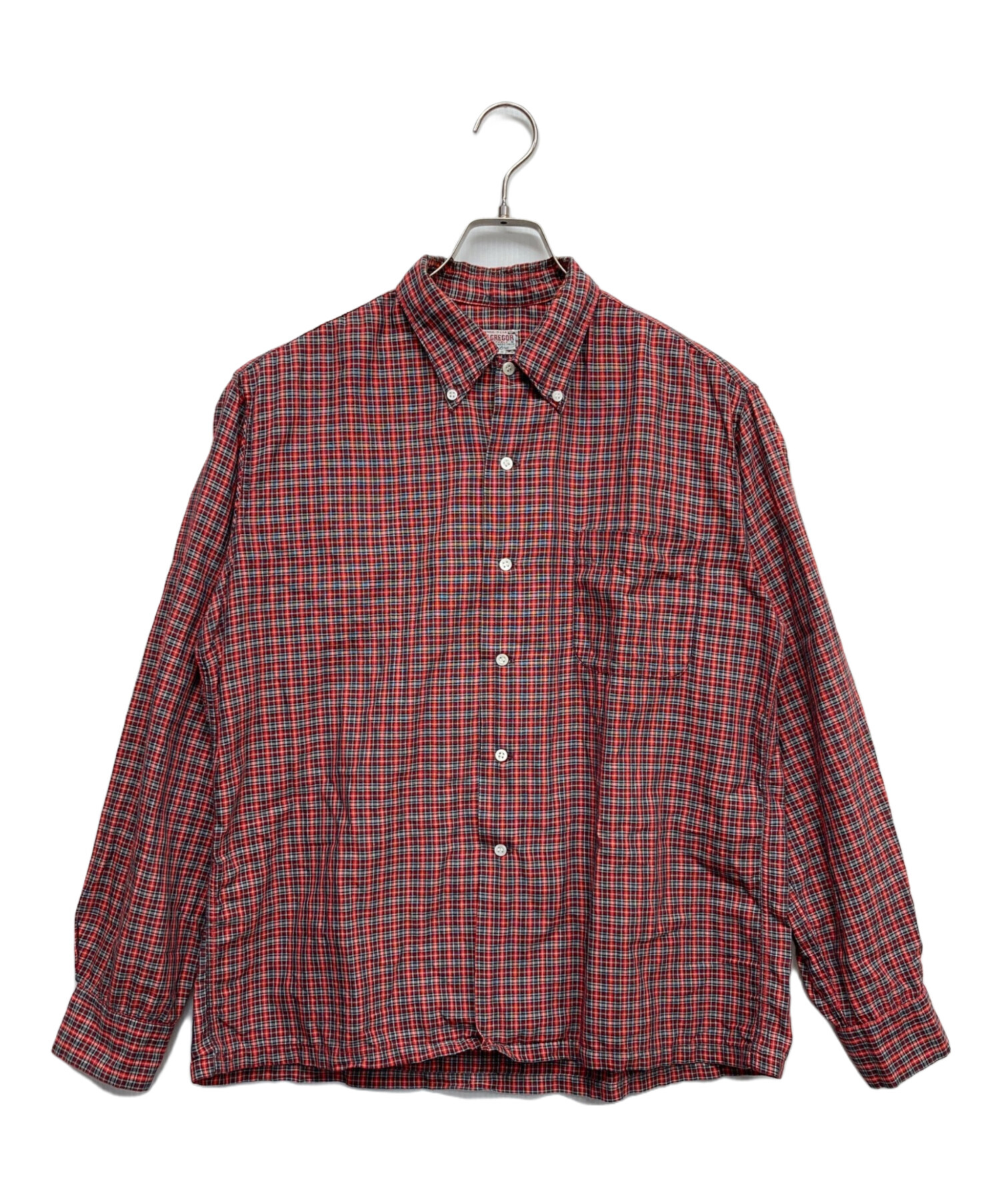 中古・古着通販】McGREGOR (マックレガー) 60s チェックボタンダウン